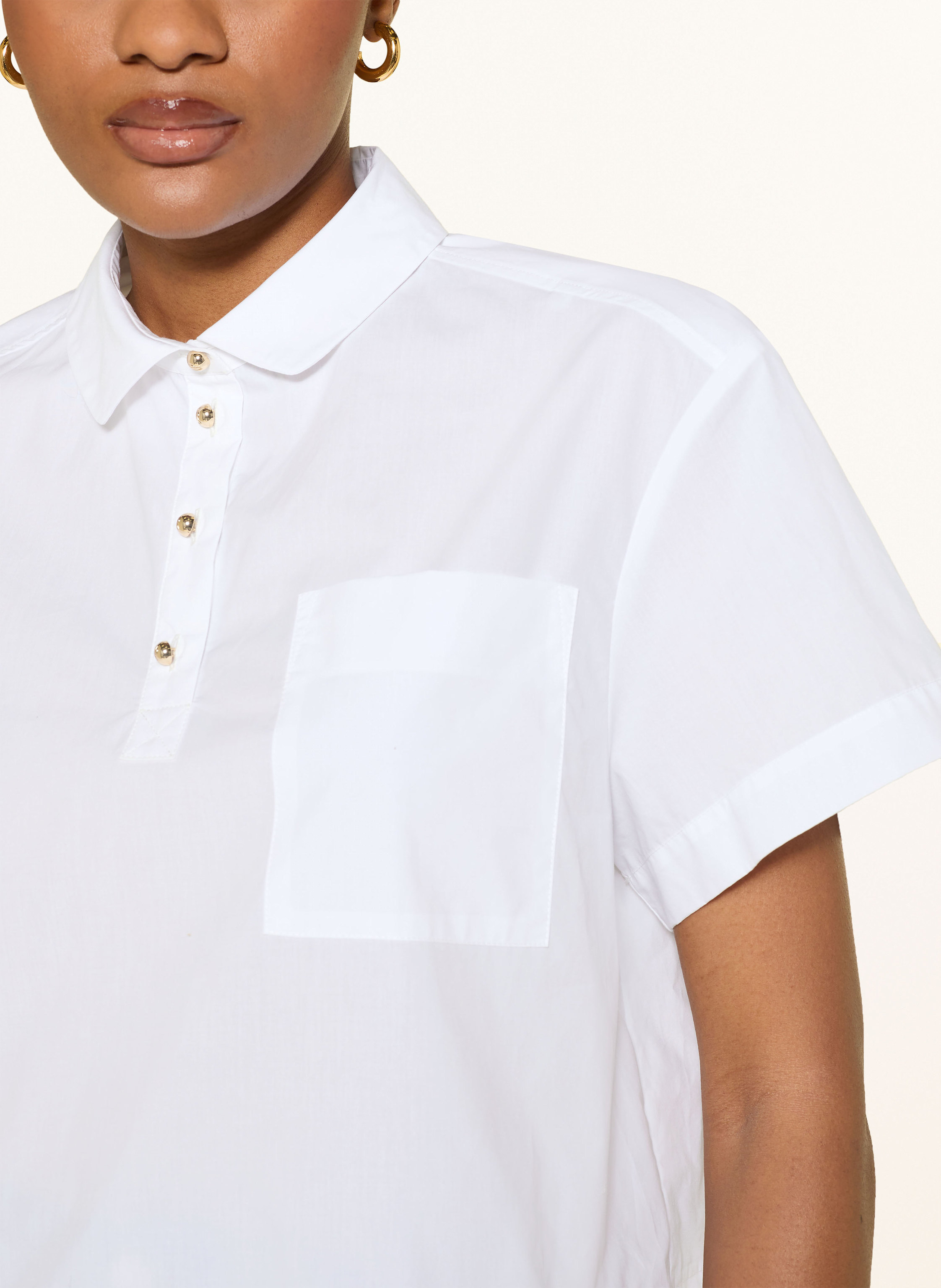 Thumbnail - Claudie Pierlot Blusenshirt weiss