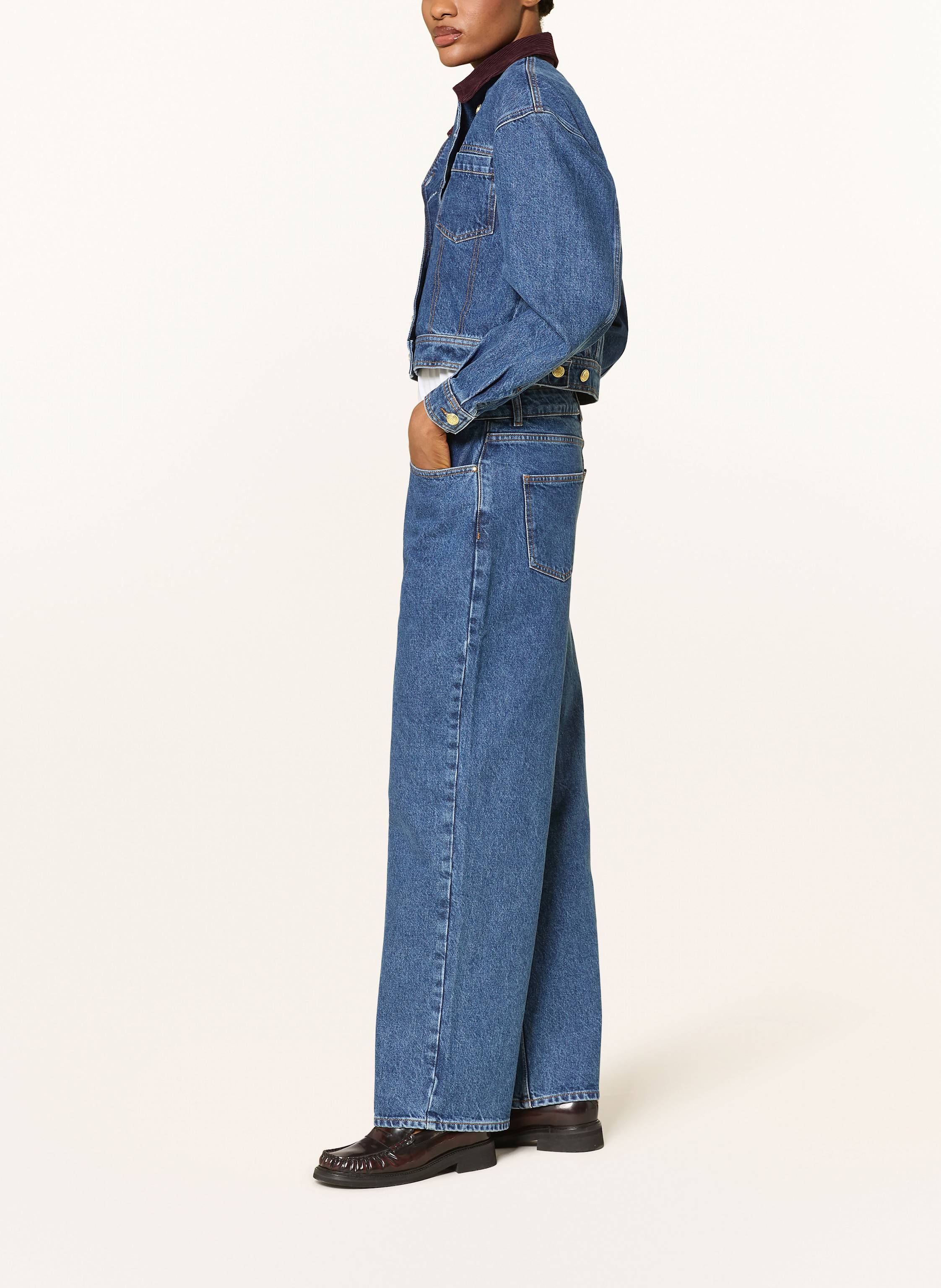 Thumbnail - Claudie Pierlot Straight Jeans blau