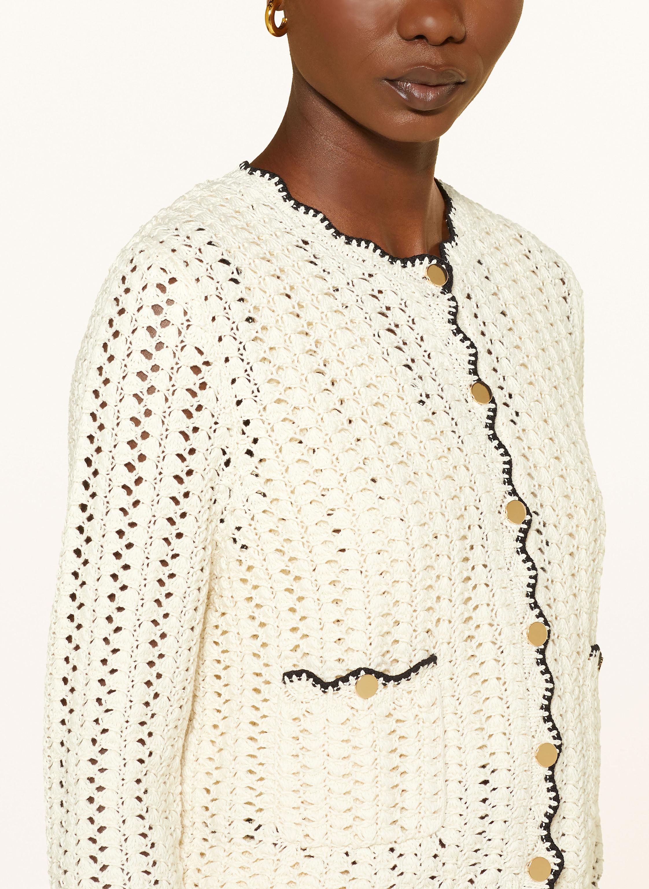 Thumbnail - Ba&Sh Strickjacke Sheila weiss