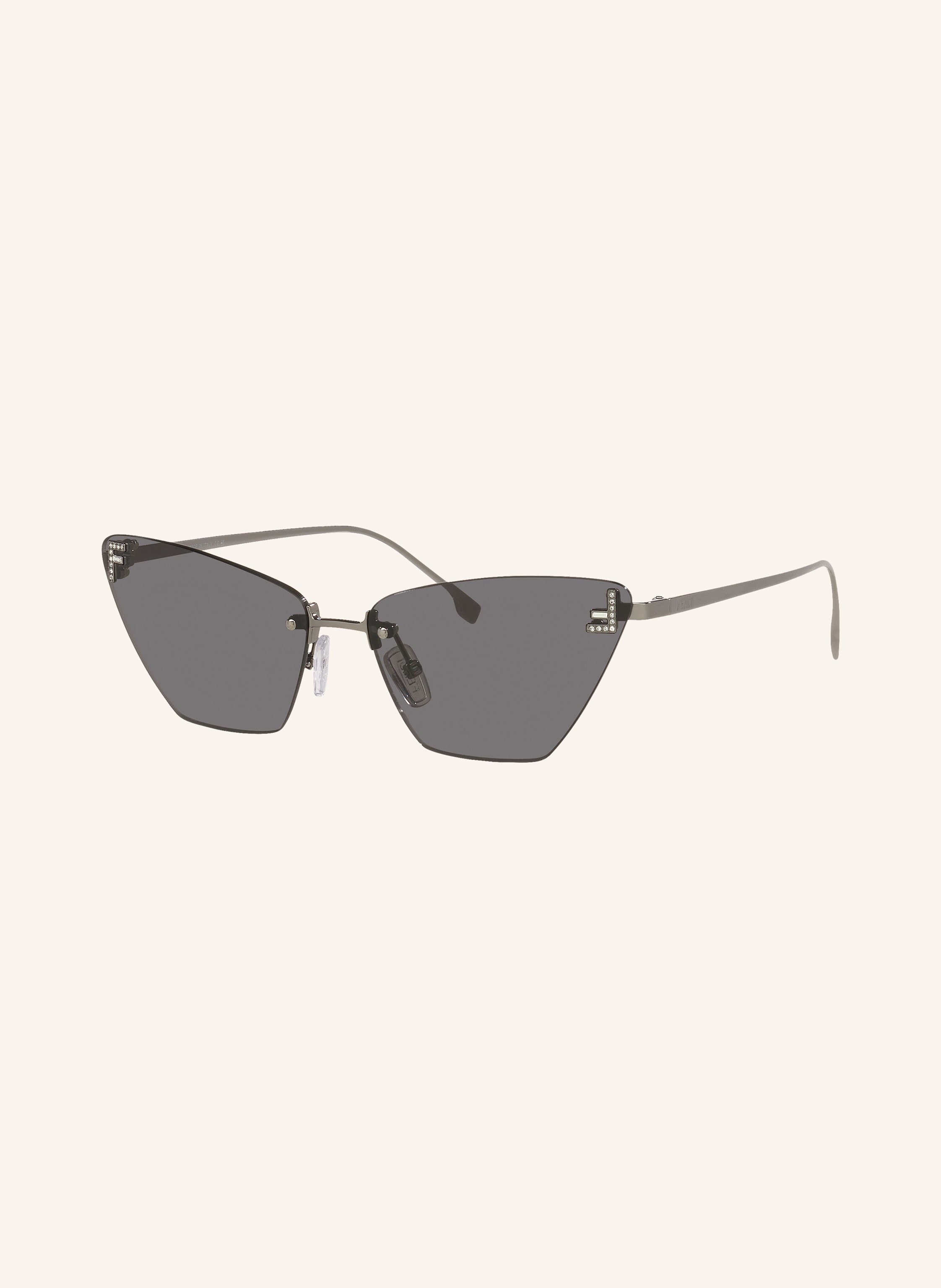 Fendi Fendi Sonnenbrille Fendi First Crystal fe4160us silber in 4260L1 - SILBER/ GRAU