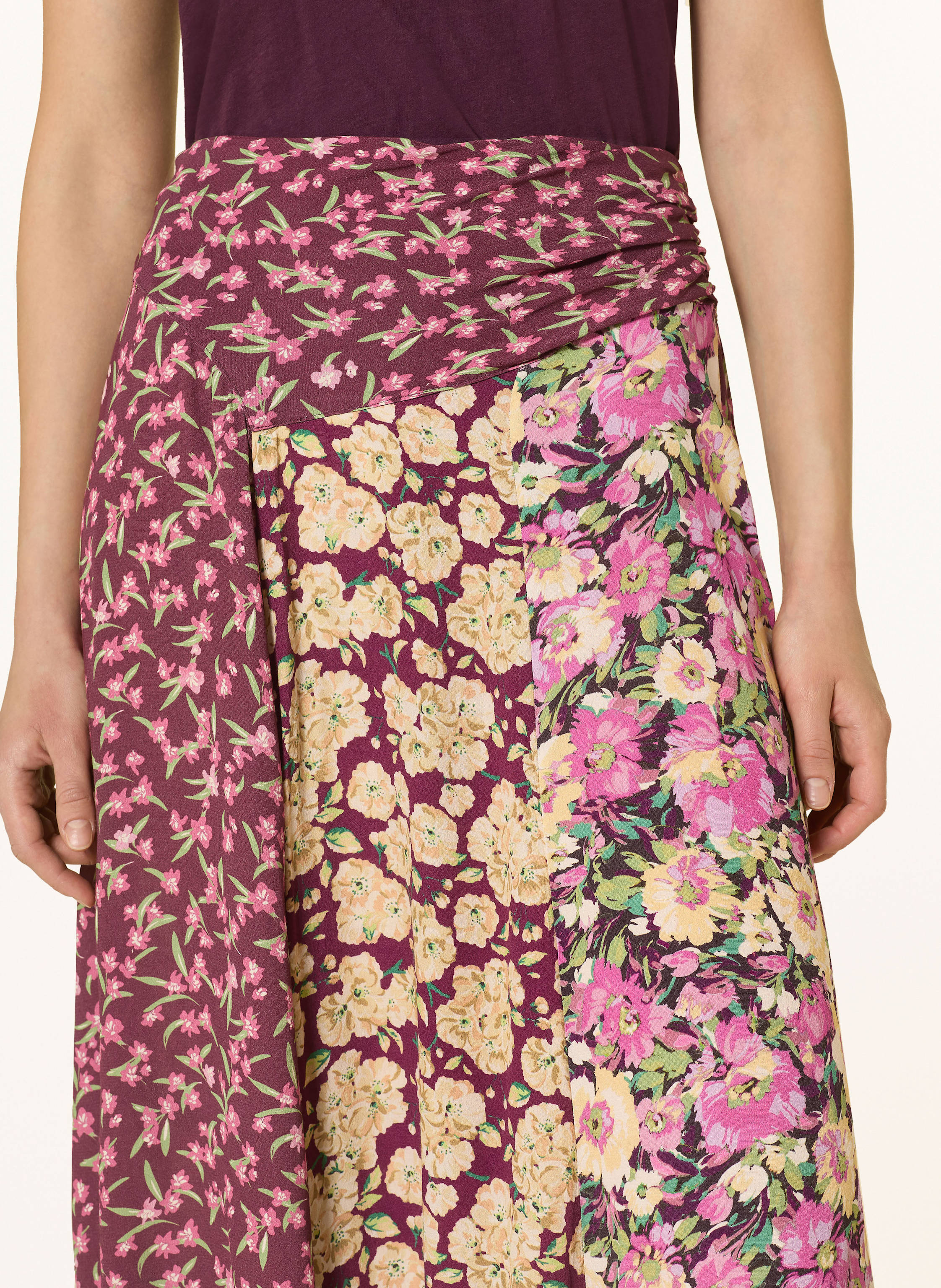 Thumbnail - Ba&Sh Rock Ilixia In Wickeloptik rot