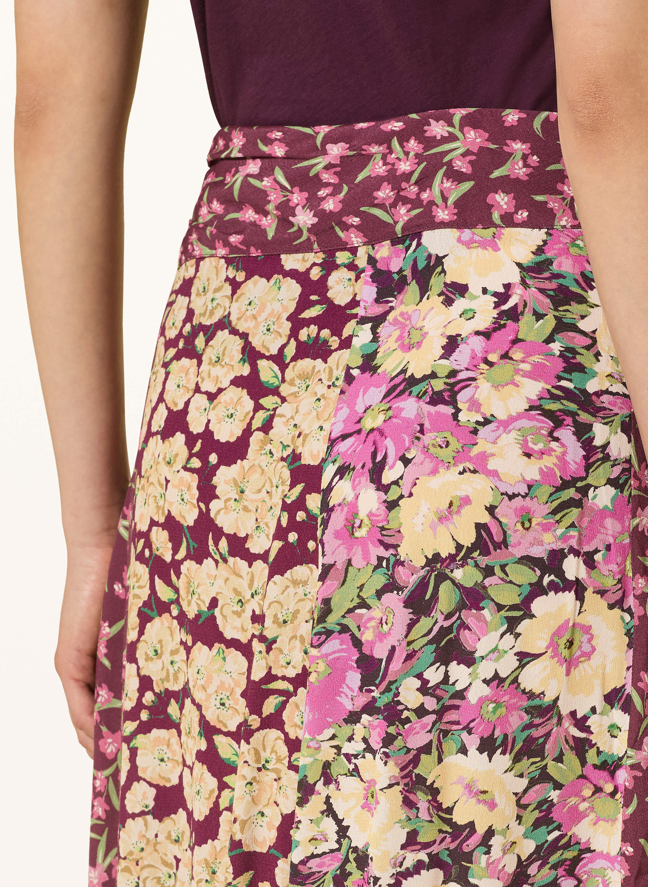 Thumbnail - Ba&Sh Rock Ilixia In Wickeloptik rot