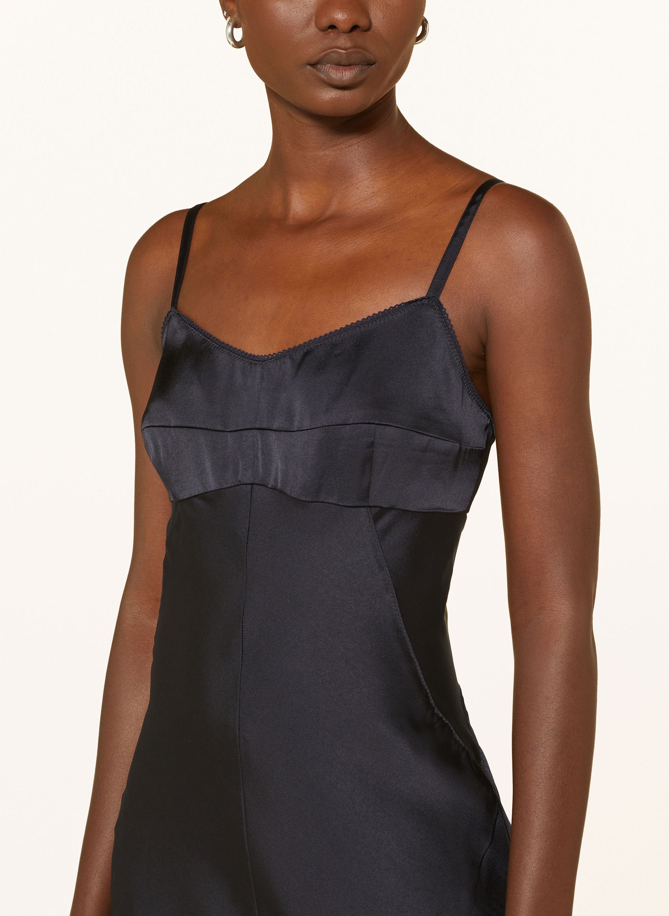 Thumbnail - Sandro Satinkleid blau