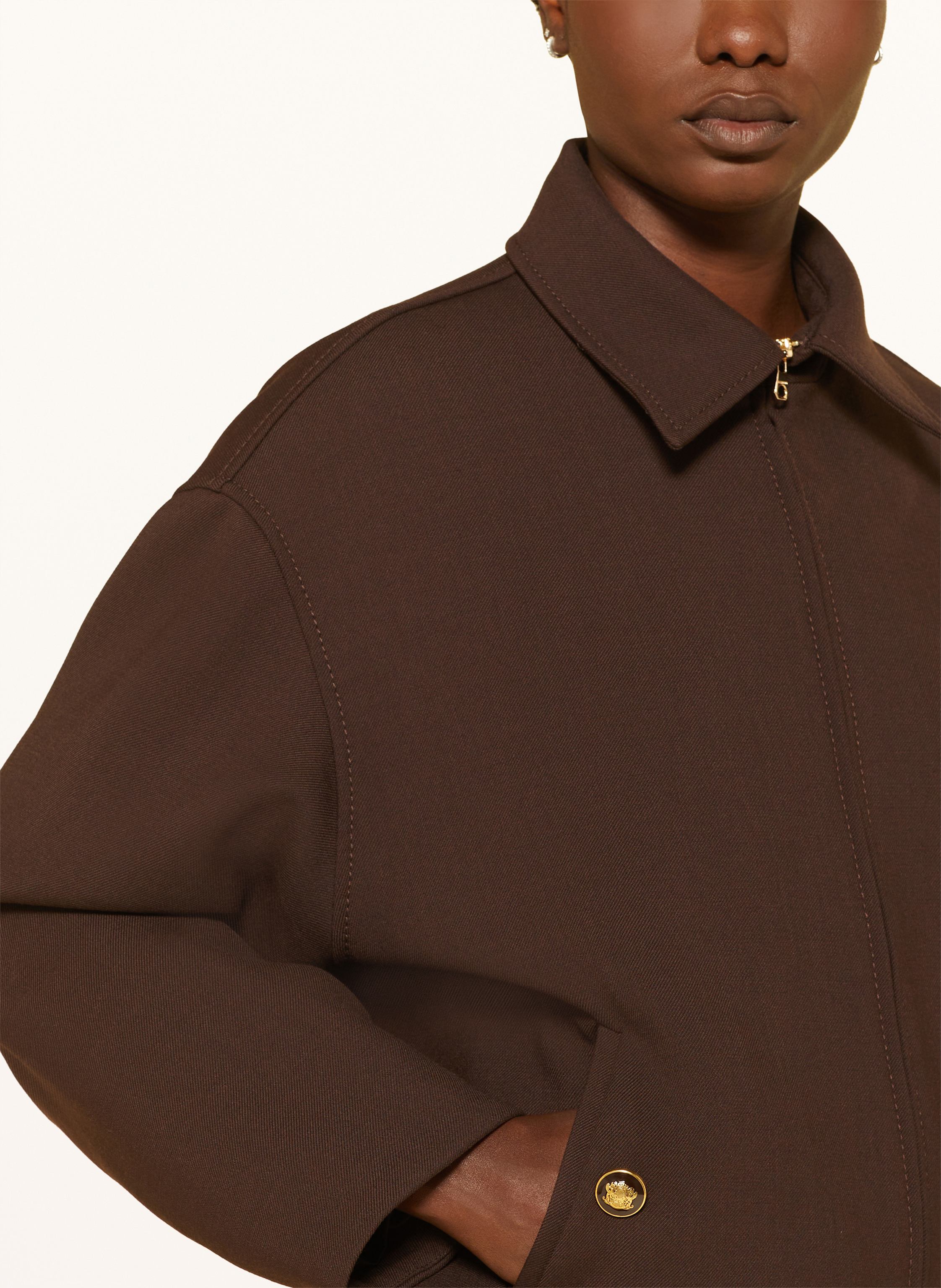 Thumbnail - Sandro Oversized-Blouson braun