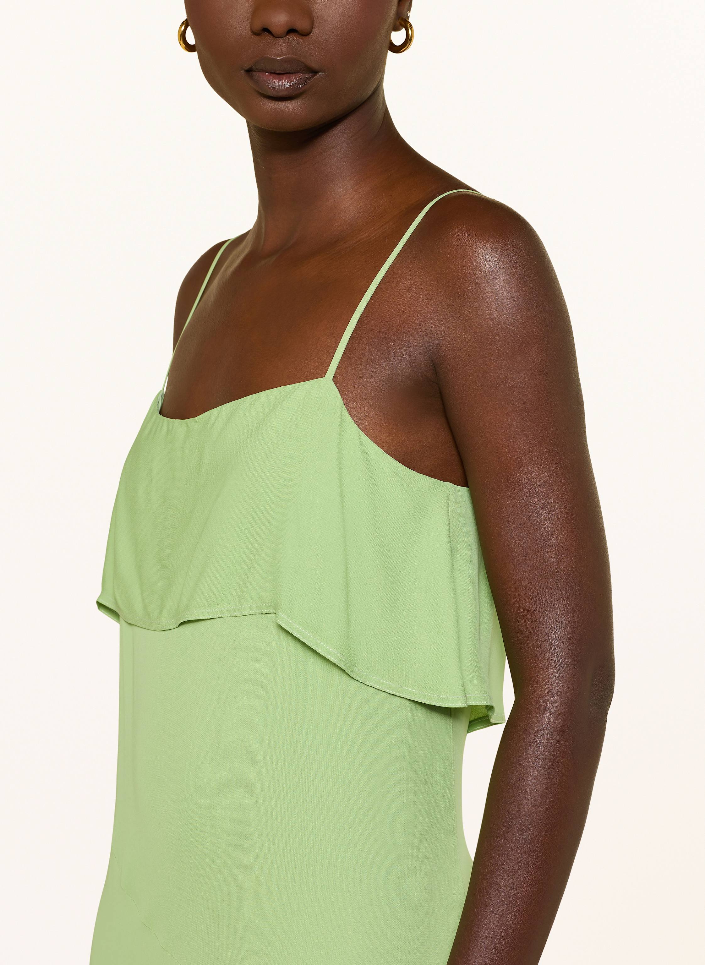 Thumbnail - Reiss Kleid Alba Mit Volants gruen