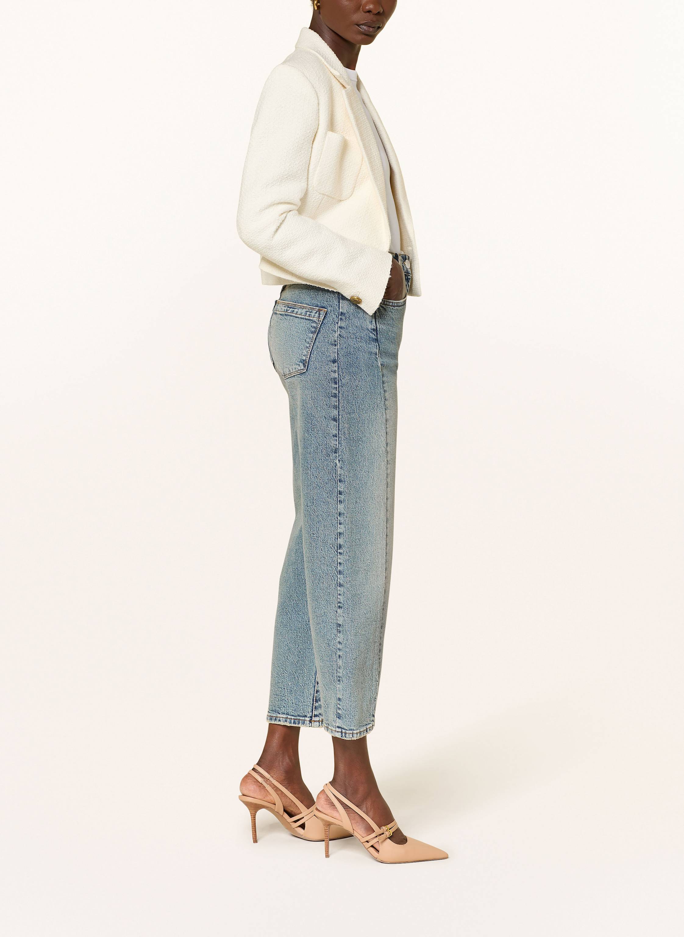 Thumbnail - Reiss Barrel Jeans Molly blau