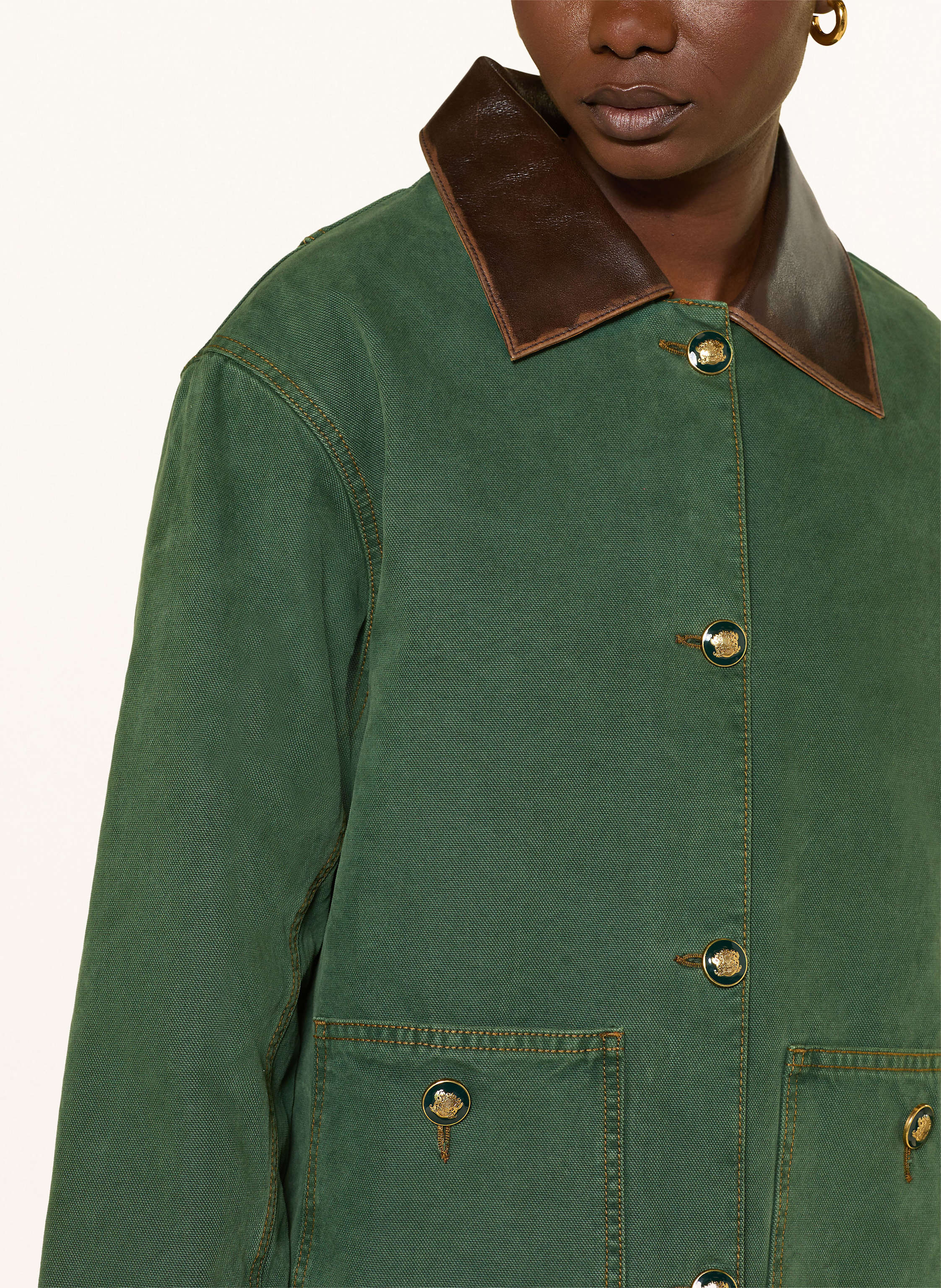 Thumbnail - Sandro Kastenjacke gruen