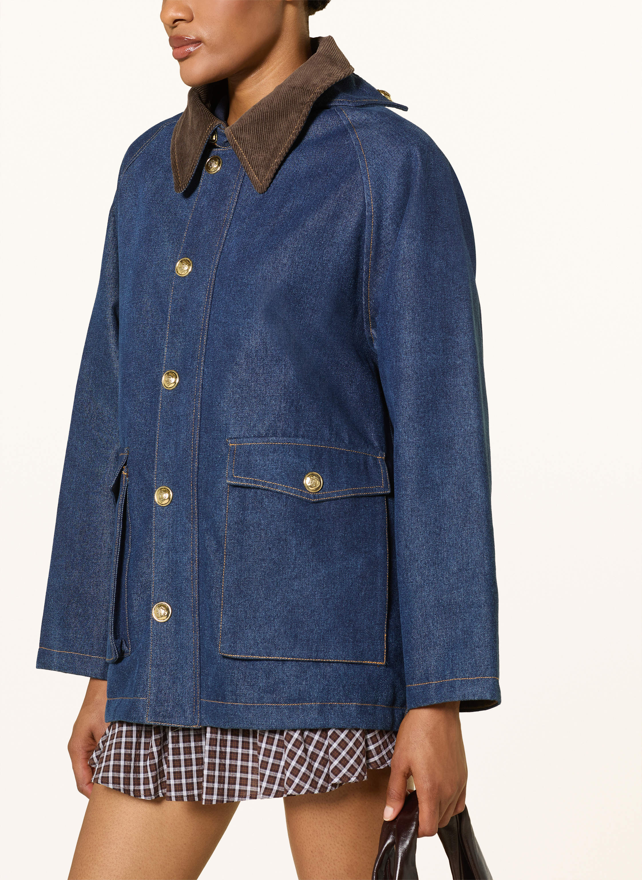 Thumbnail - Sandro Jeansjacke blau