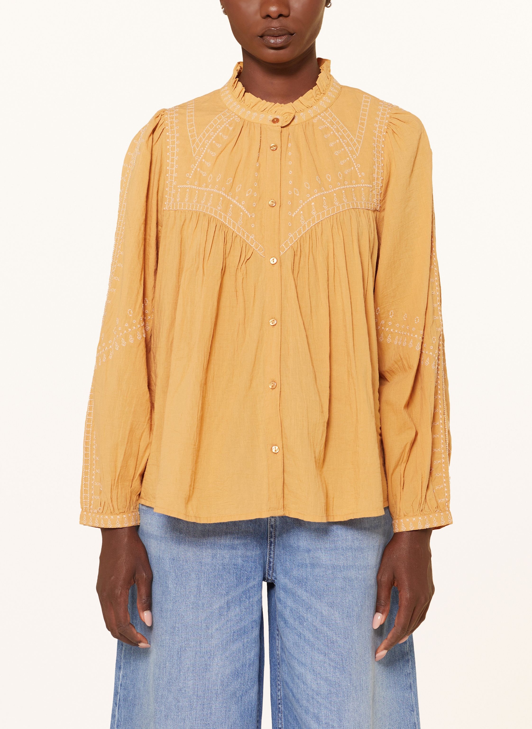Thumbnail - Ba&Sh Bluse Jaky beige