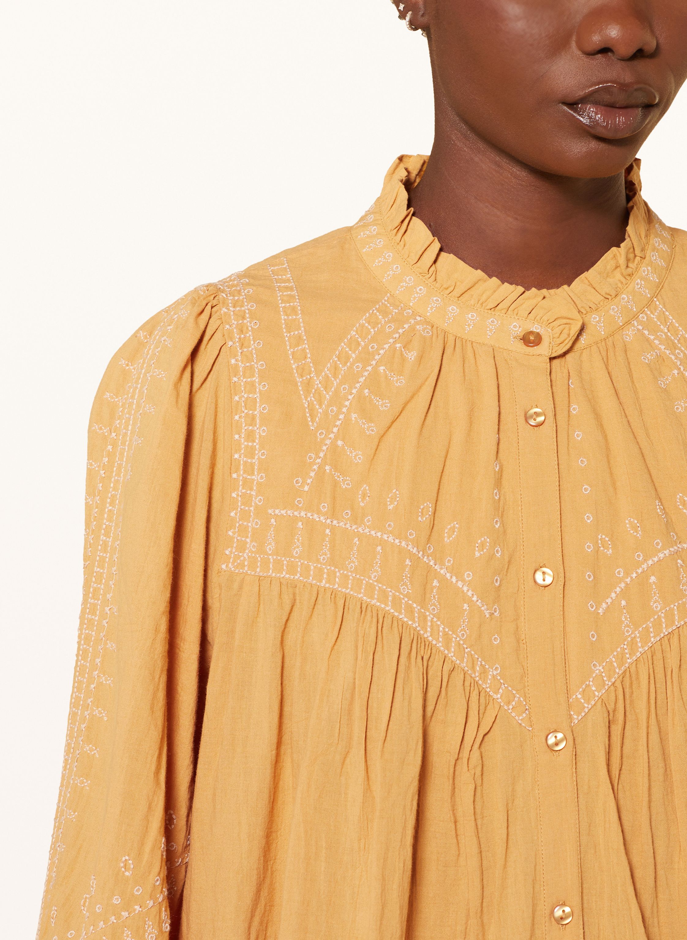 Thumbnail - Ba&Sh Bluse Jaky beige