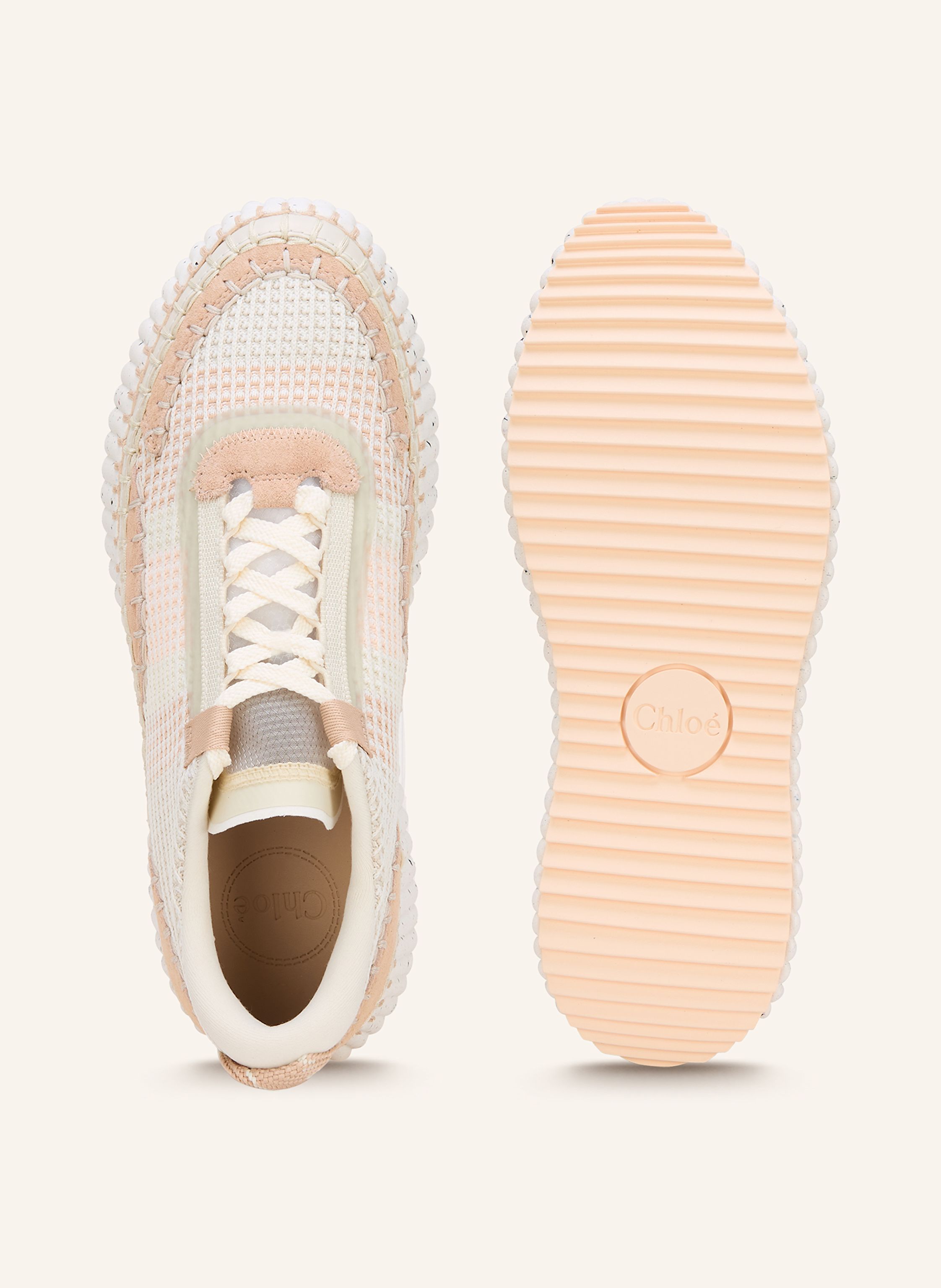 Thumbnail - Chloé Sneaker Nama rosa