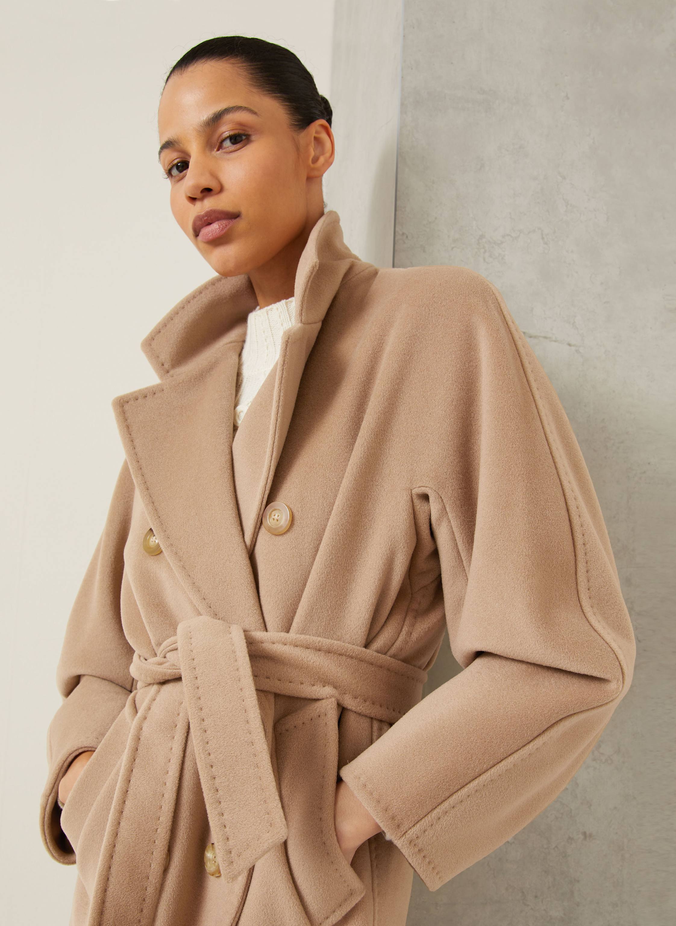 Thumbnail - Max Mara Wollmantel Madame braun