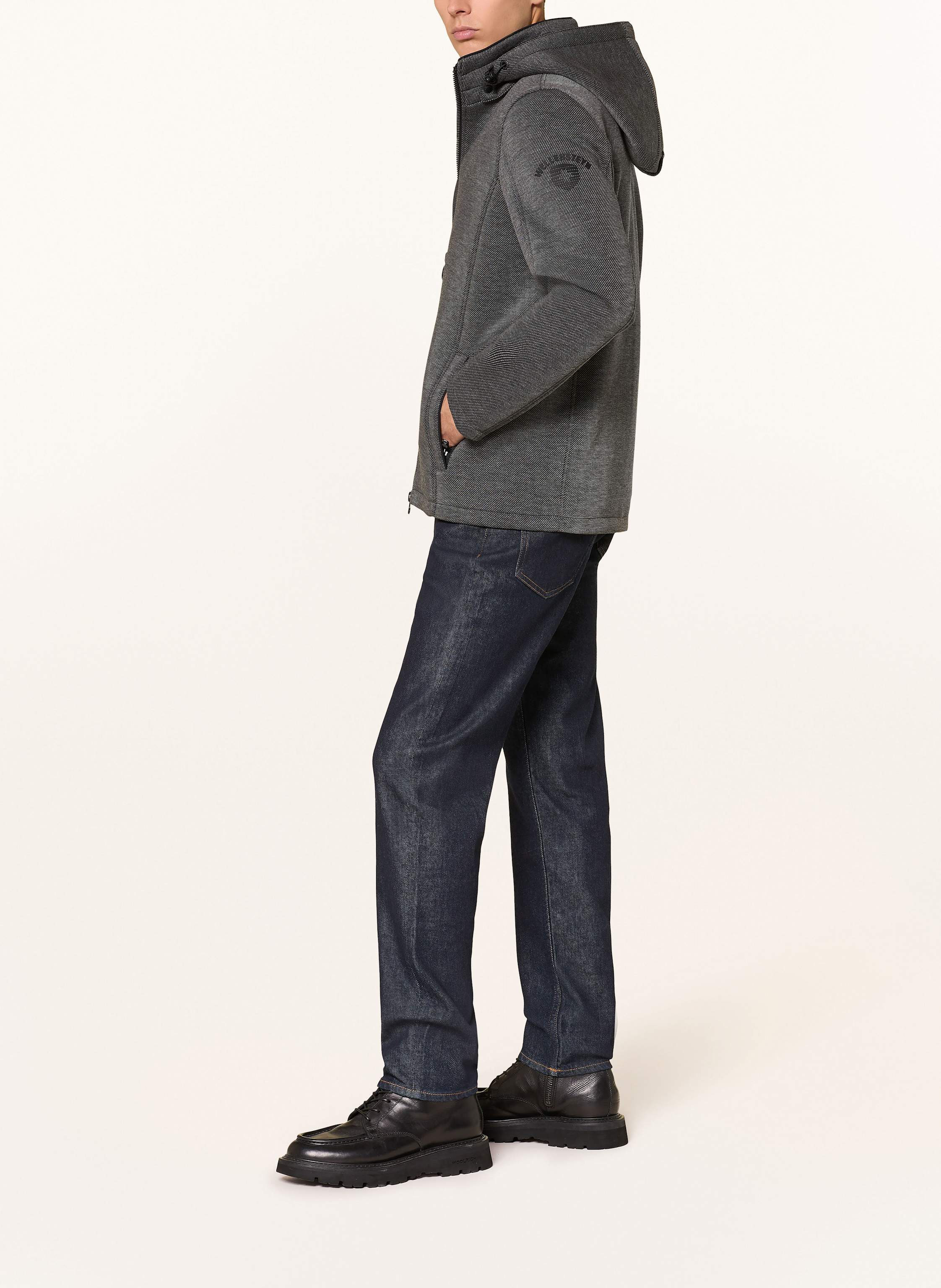 Thumbnail - Wellensteyn Sweatjacke Sarasota Mit Abnehmbarer Kapuze grau