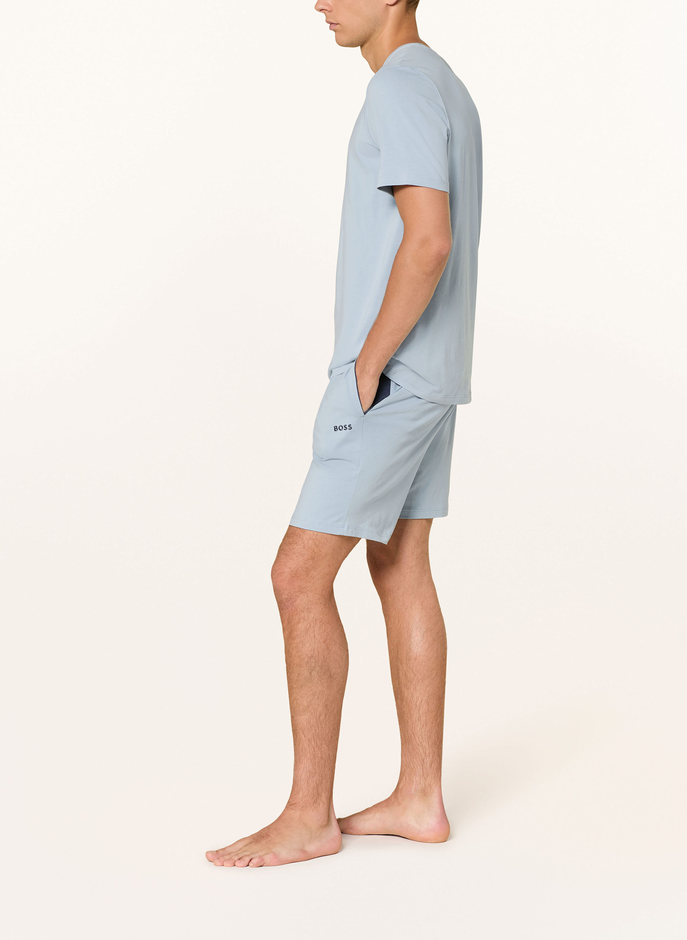 Thumbnail - Boss Lounge-Shorts Mix&Match blau