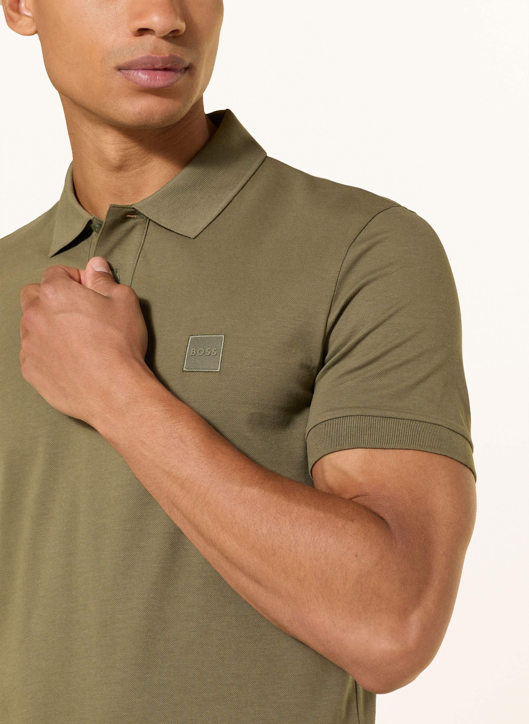 Thumbnail - Boss Jersey-Poloshirt Passenger gruen