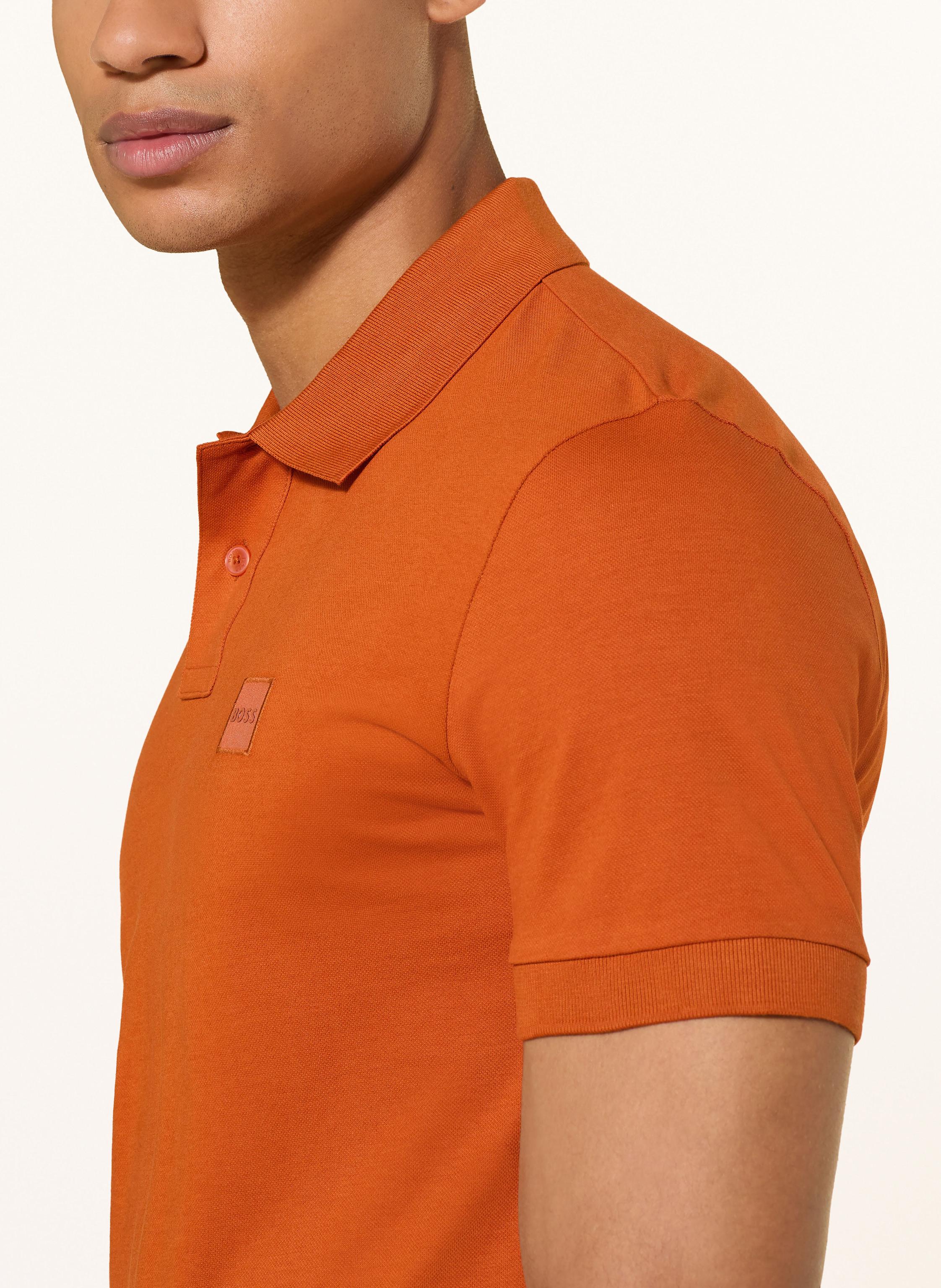 Thumbnail - Boss Jersey-Poloshirt Passenger orange