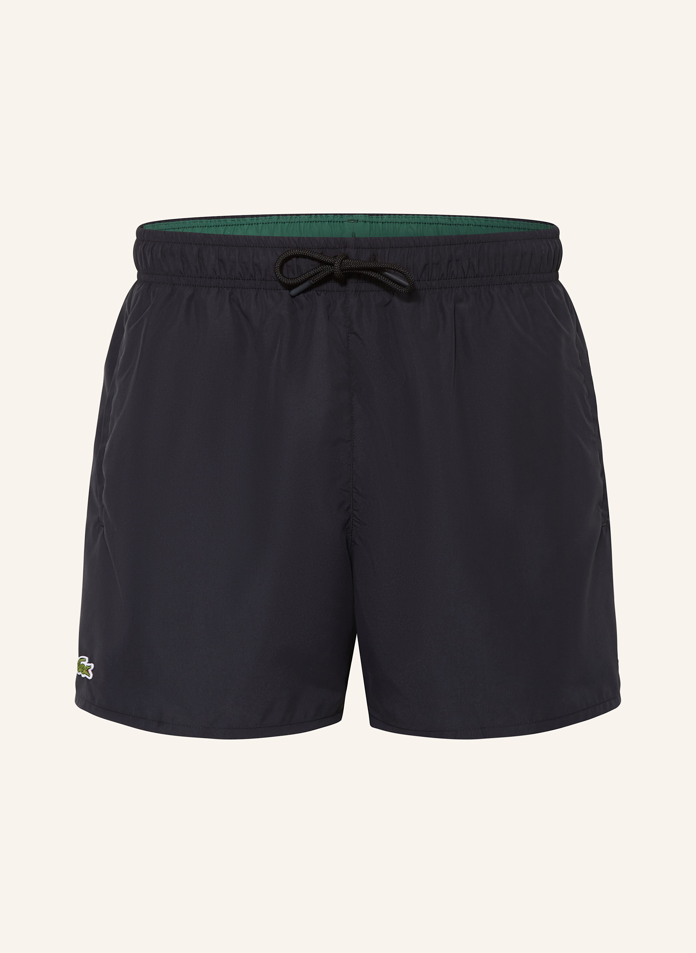 Lacoste Badeshorts schwarz