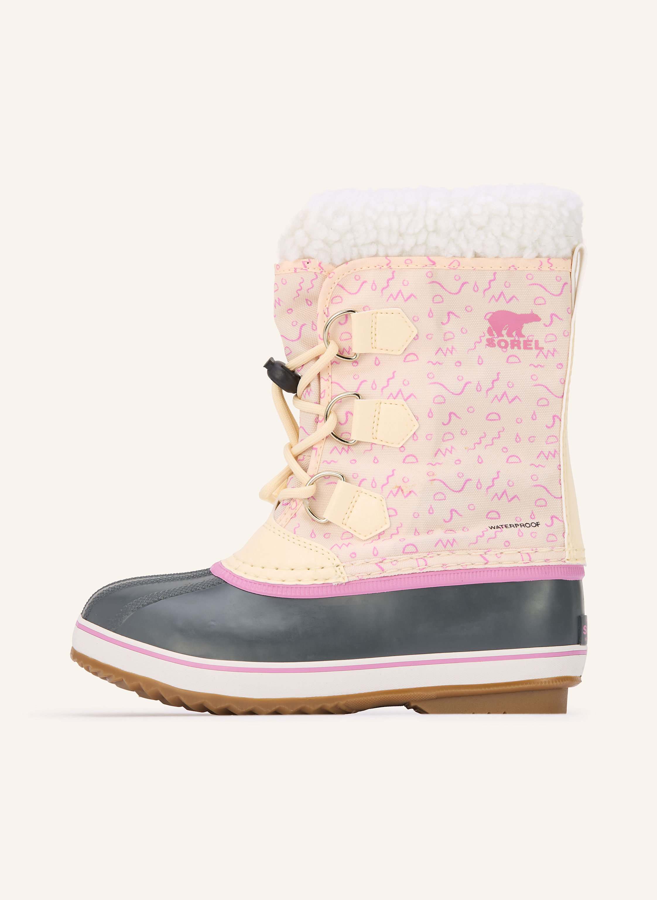Thumbnail - Sorel Boots Yoot Pac™ Mit Kunstfell beige