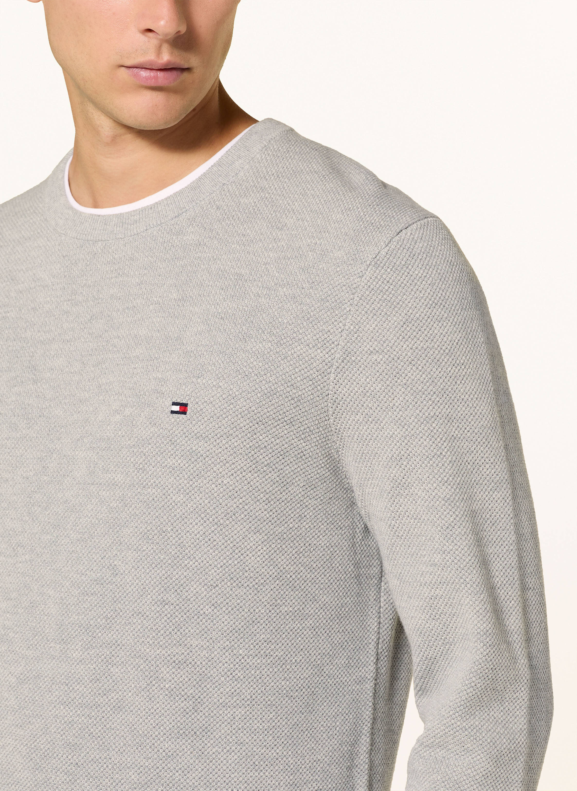 Thumbnail - Tommy Hilfiger Pullover grau