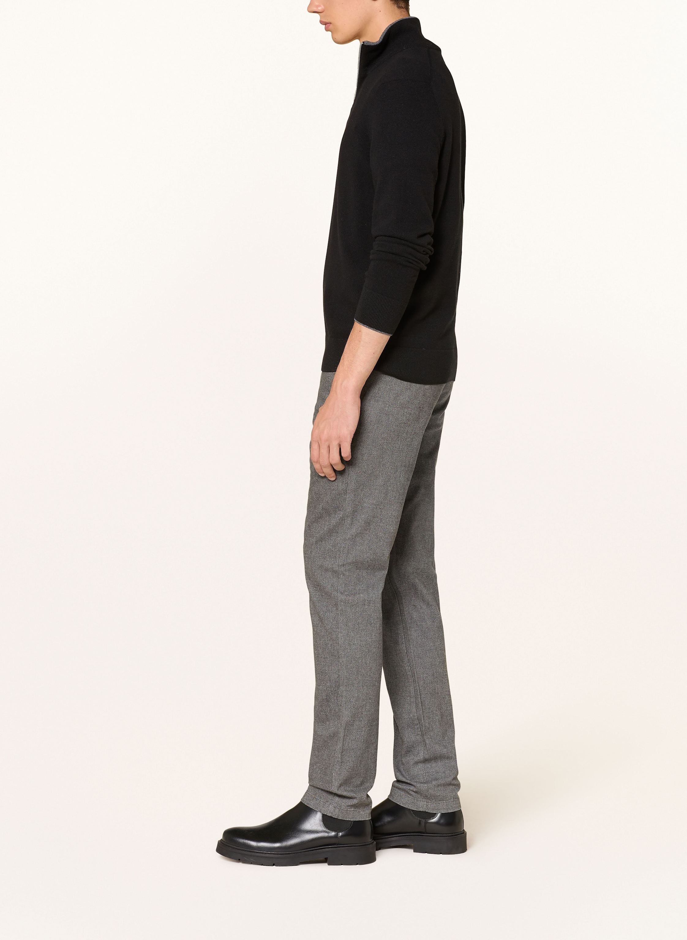 Thumbnail - Marc O'polo Chino Shaped Fit Mit Shaping-Effekt grau