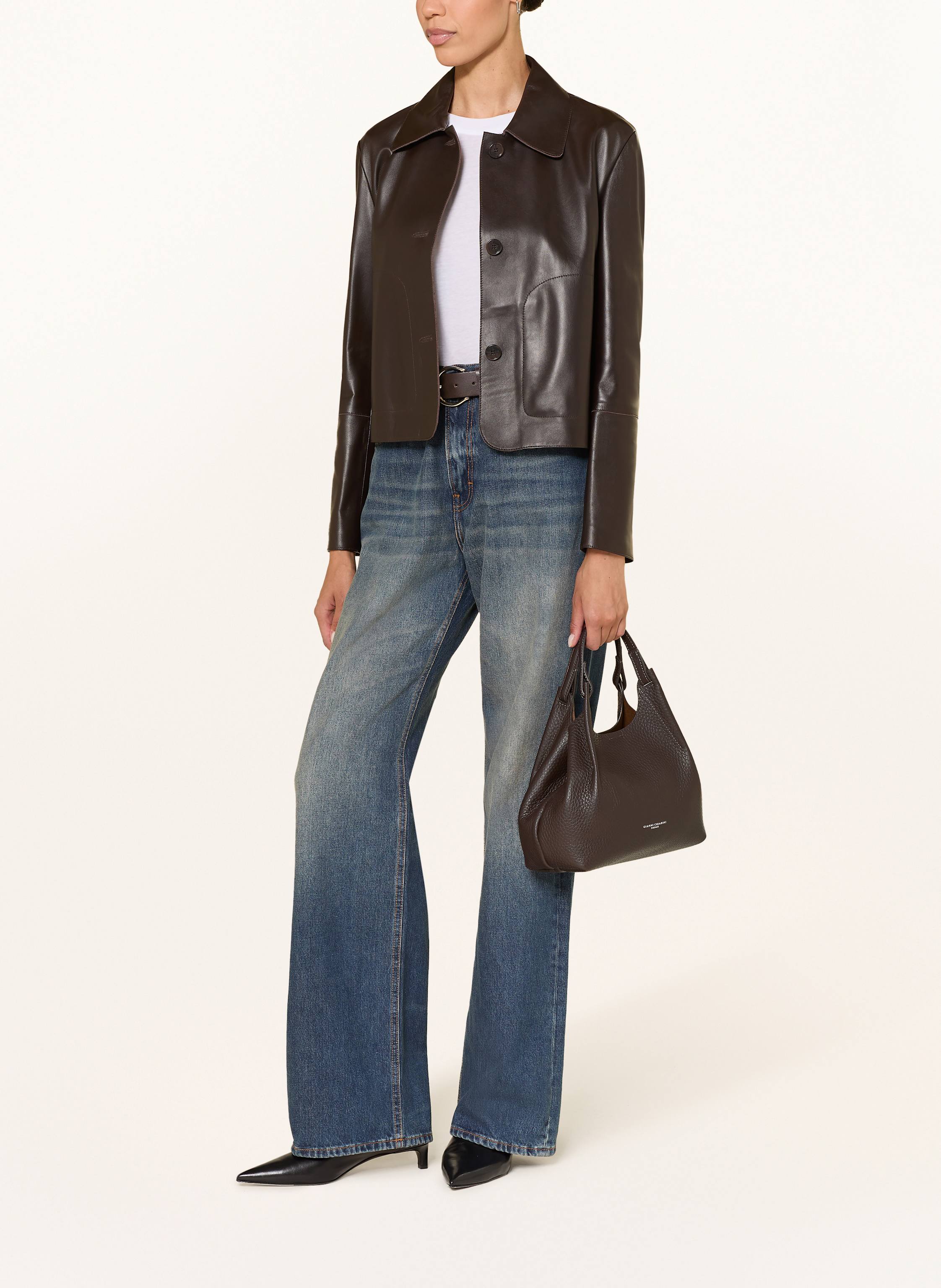 Thumbnail - Gianni Chiarini Handtasche Dua Medium Mit Pouch braun