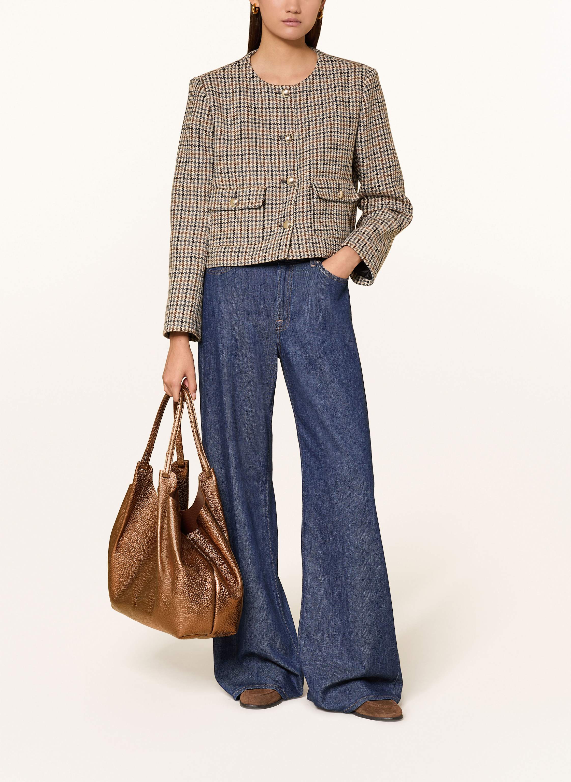 Thumbnail - Gianni Chiarini Beuteltasche Dua Xl Mit Pouch braun