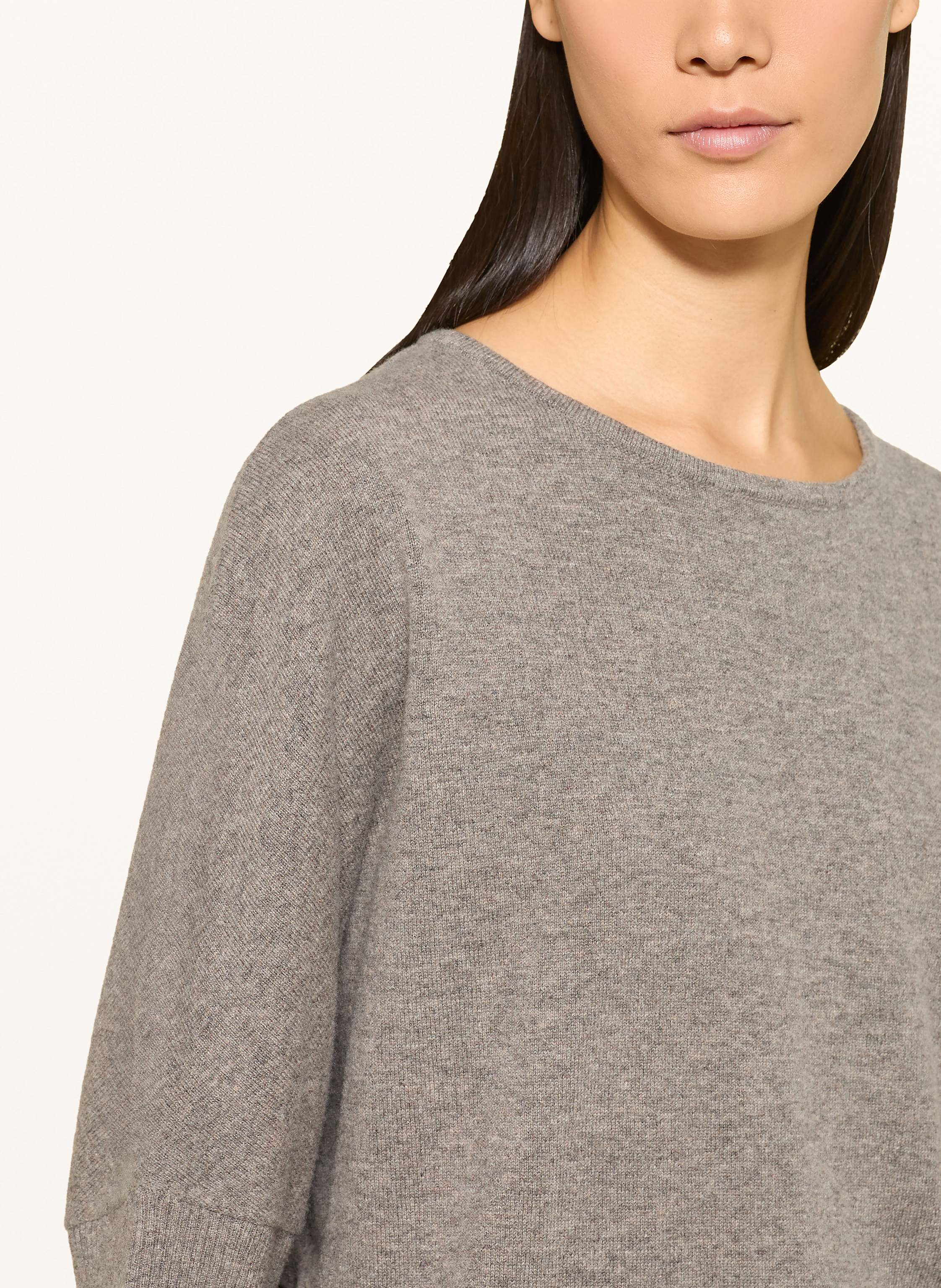 Thumbnail - Juvia Pullover Blanca Mit 3/4-Arm grau