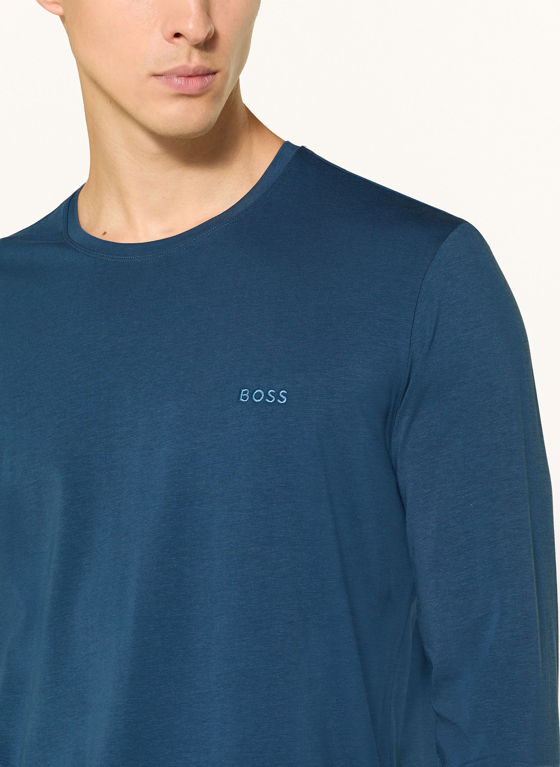 Thumbnail - Boss Schlafshirt Mix&Match blau