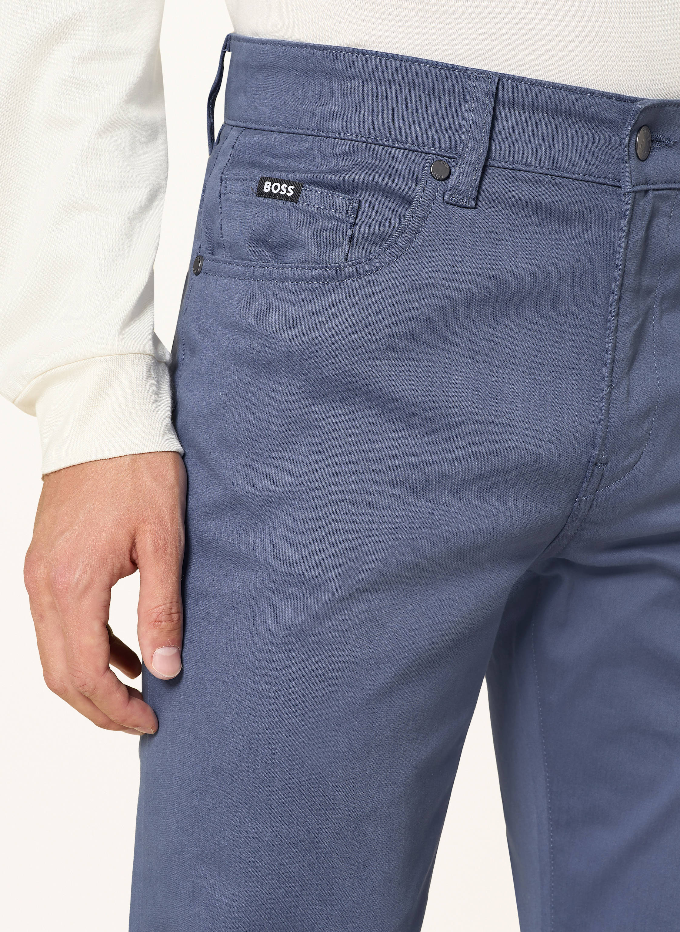 Thumbnail - Boss Hose Delaware Slim Fit blau