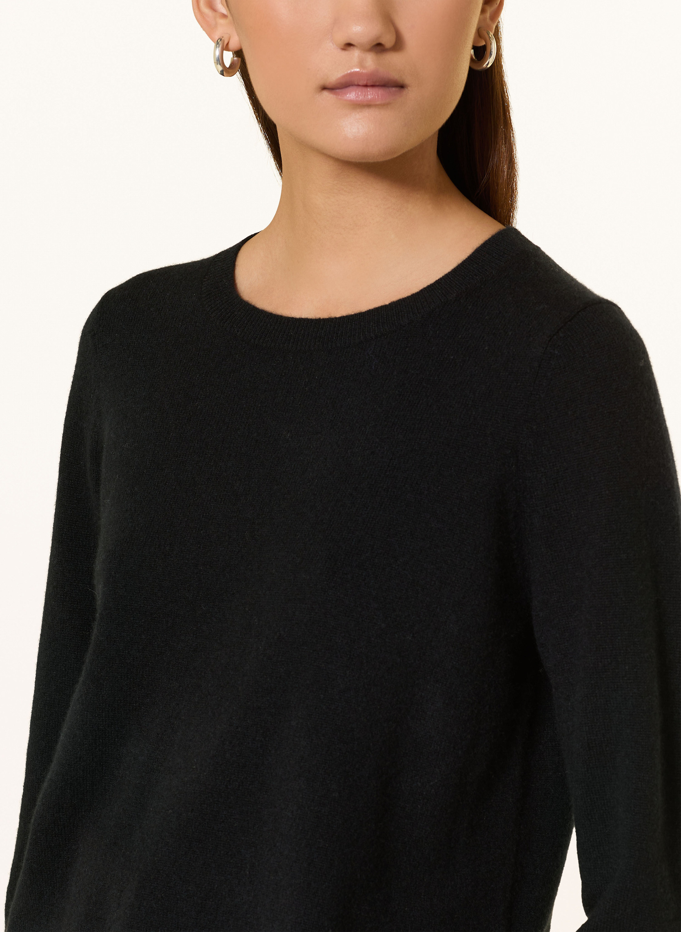 Thumbnail - Mrs & Hugs Cashmere-Pullover schwarz