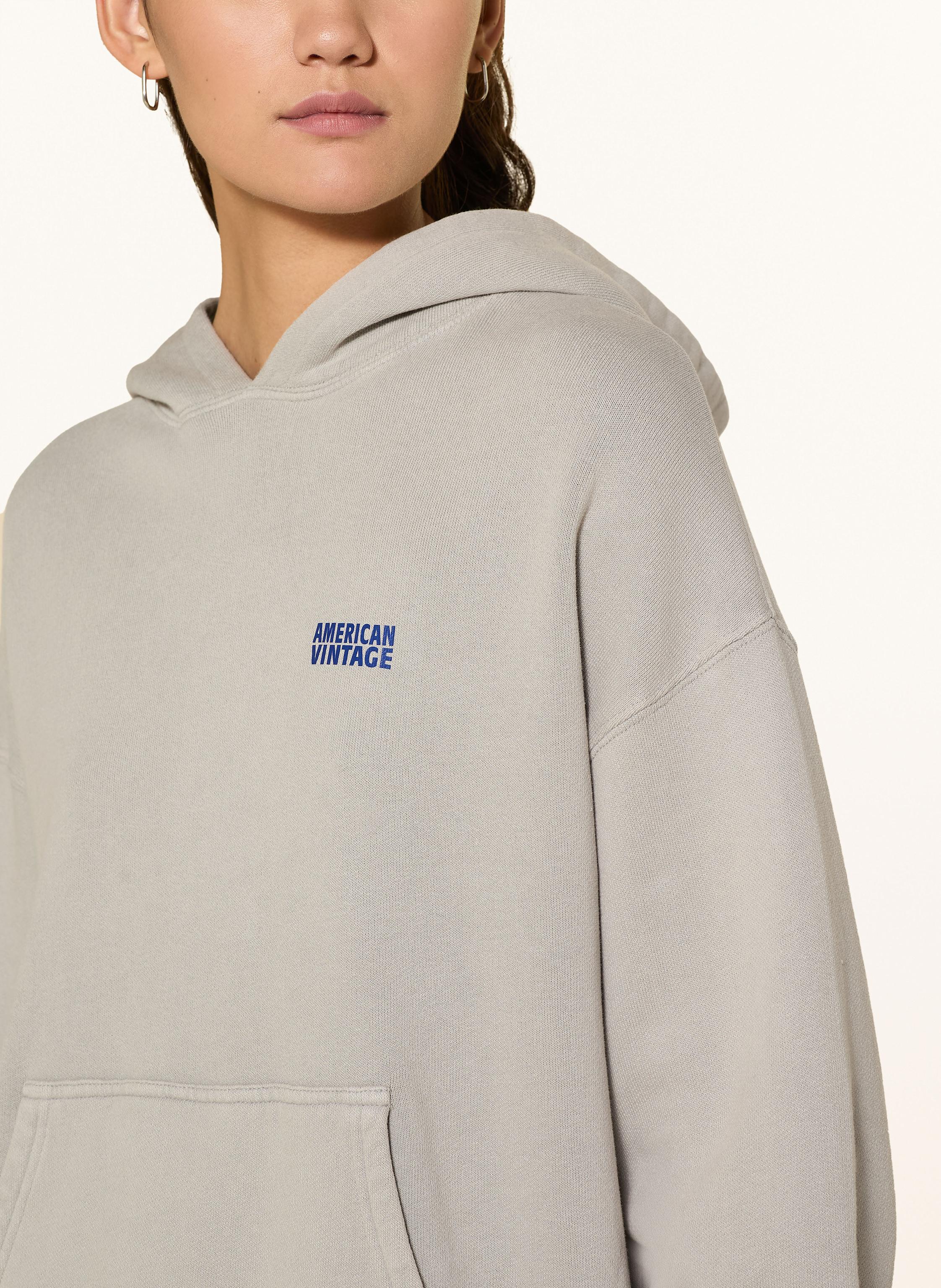 Thumbnail - American Vintage Hoodie Izubird grau