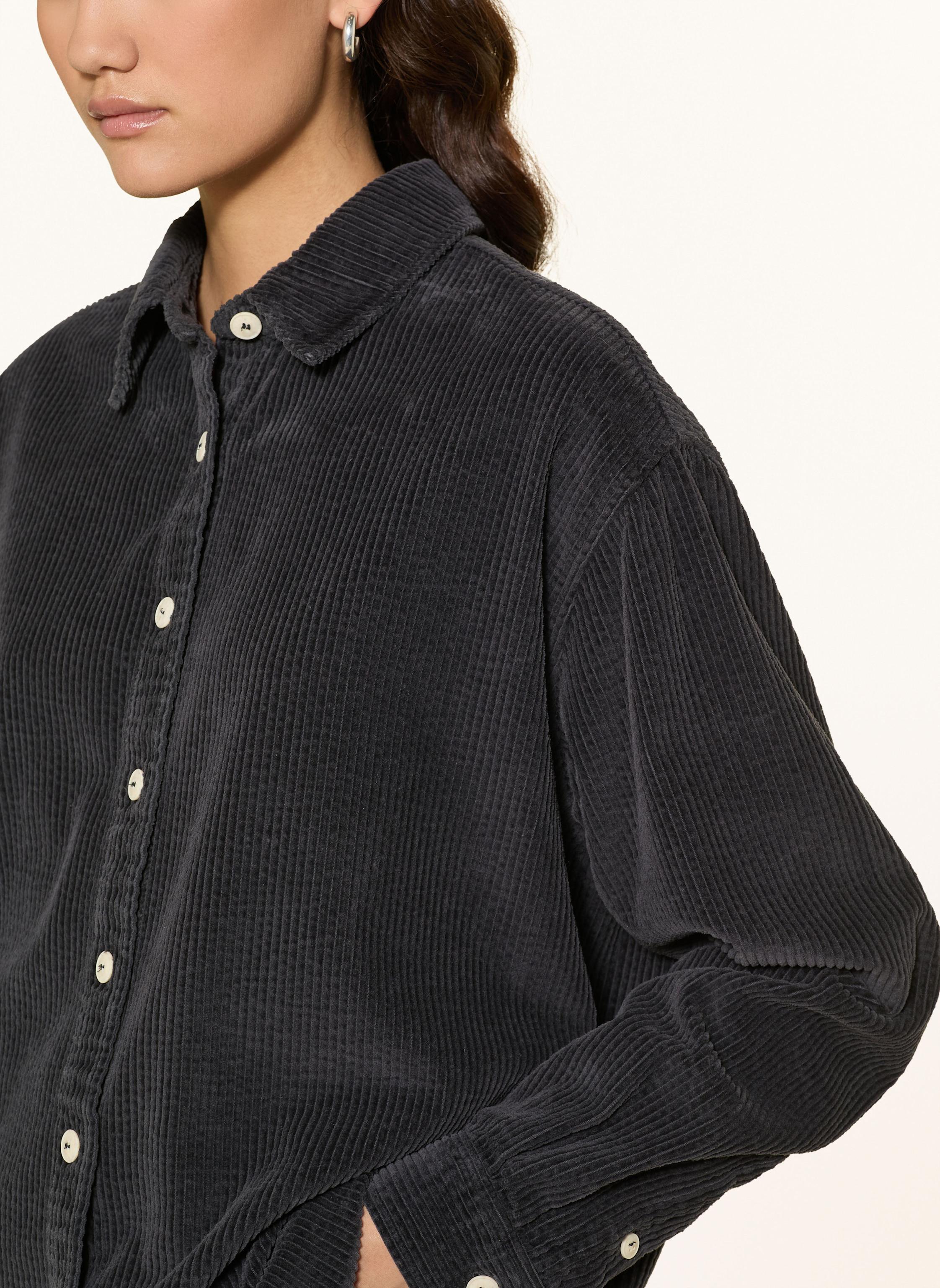 Thumbnail - American Vintage Cord-Overshirt Padow grau