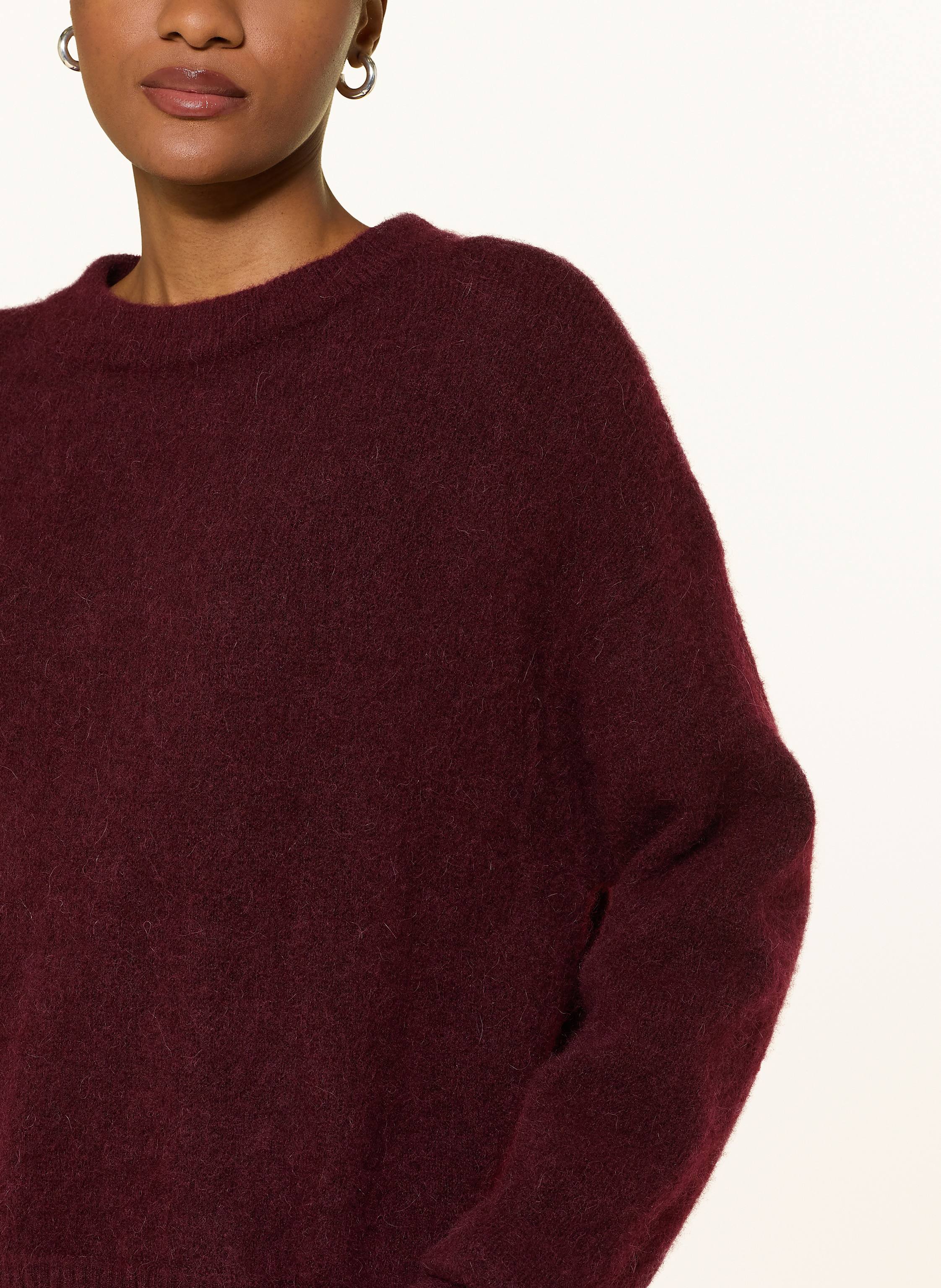 Thumbnail - American Vintage Pullover Vitow Mit Alpaka rot