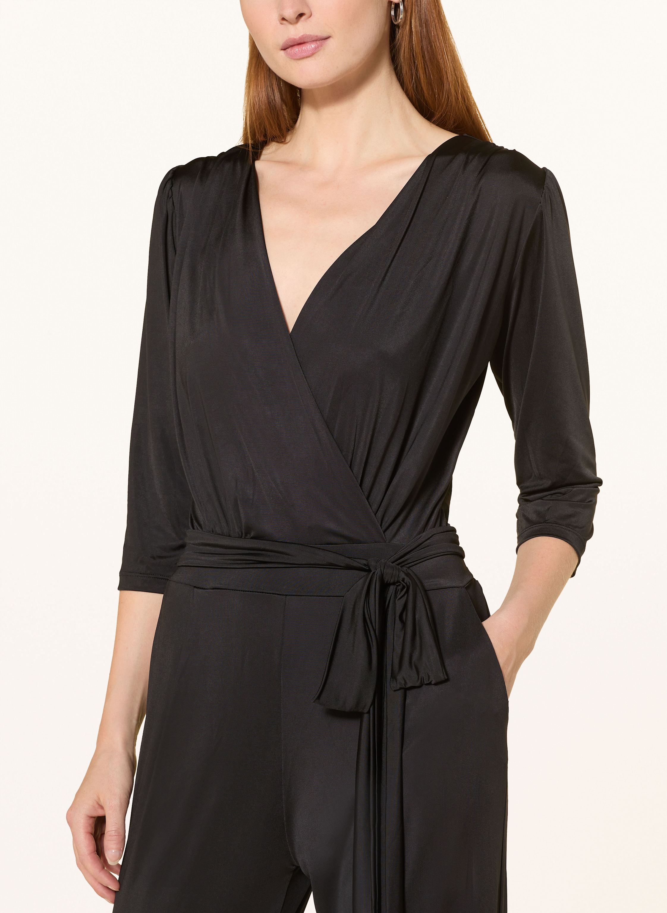 Thumbnail - Marivie Jersey-Jumpsuit Never Ever! Mit 3/4-Arm schwarz