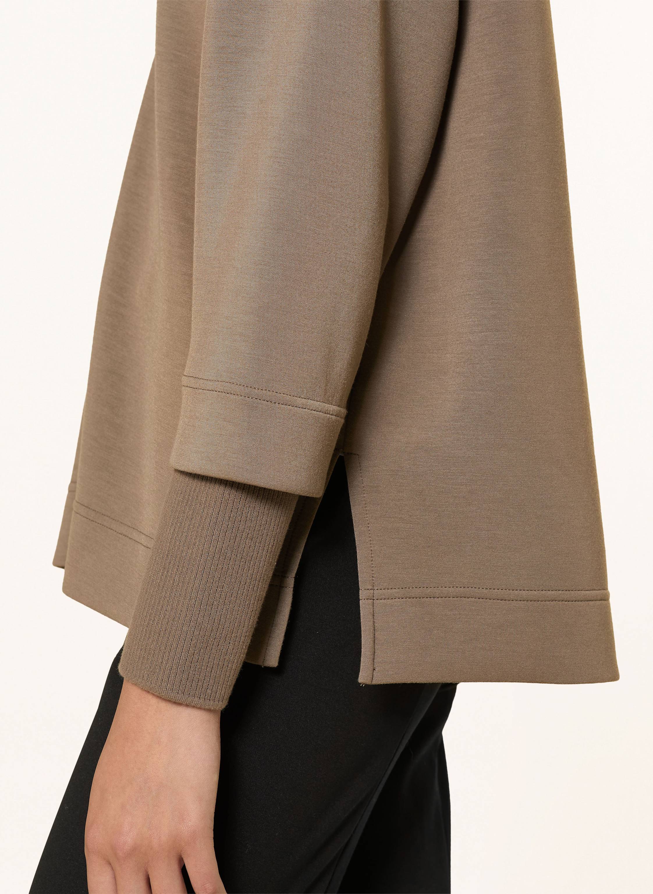 Thumbnail - Reiss Sweatshirt Bernie Im Materialmix gruen