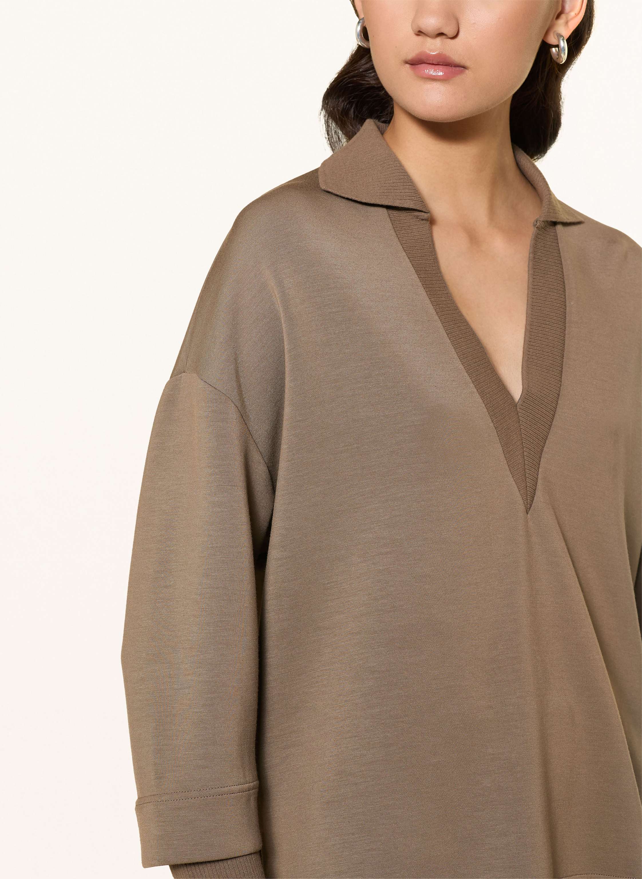 Thumbnail - Reiss Sweatshirt Bernie Im Materialmix gruen