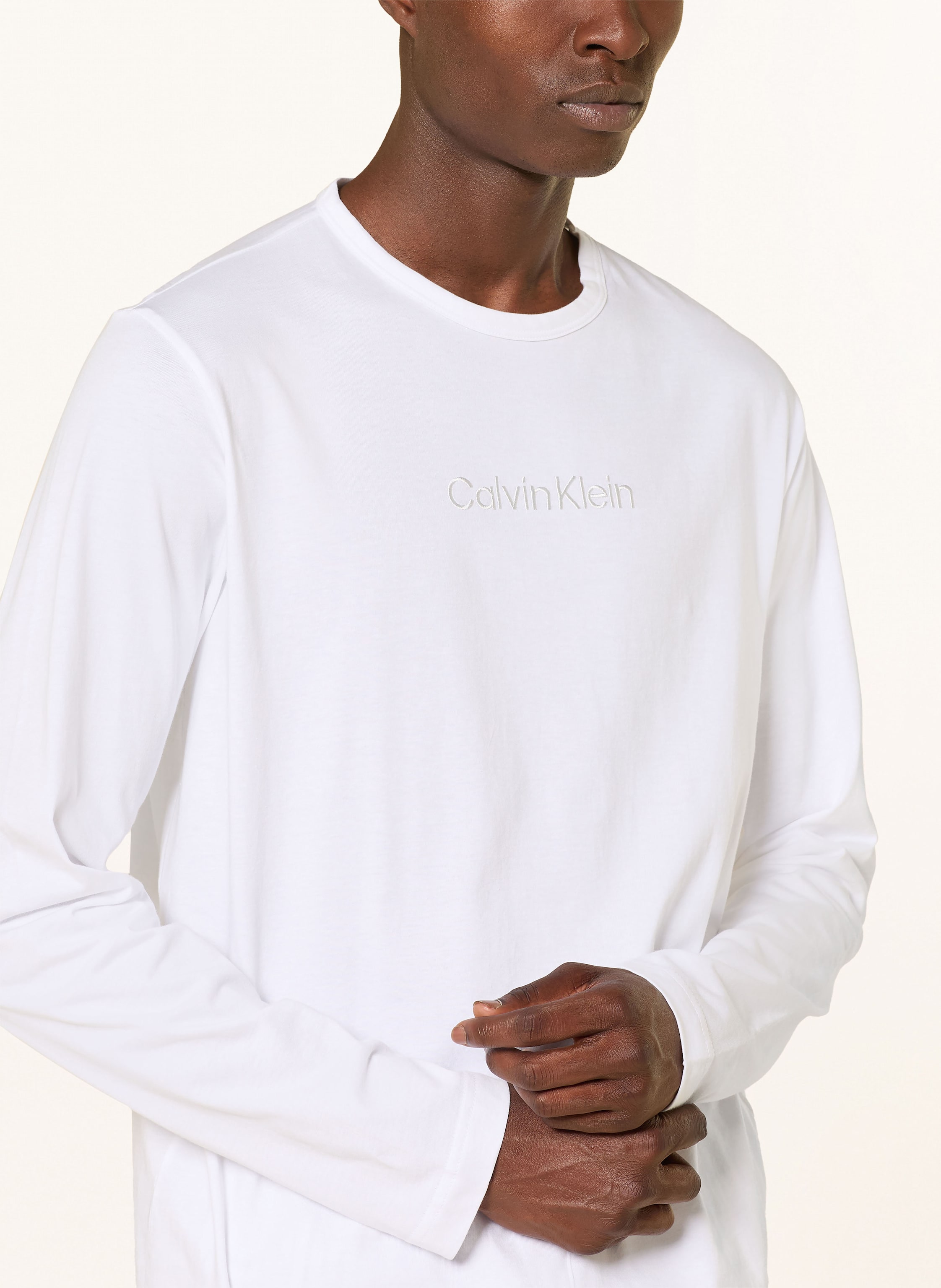 Thumbnail - Calvin Klein Schlafshirt weiss