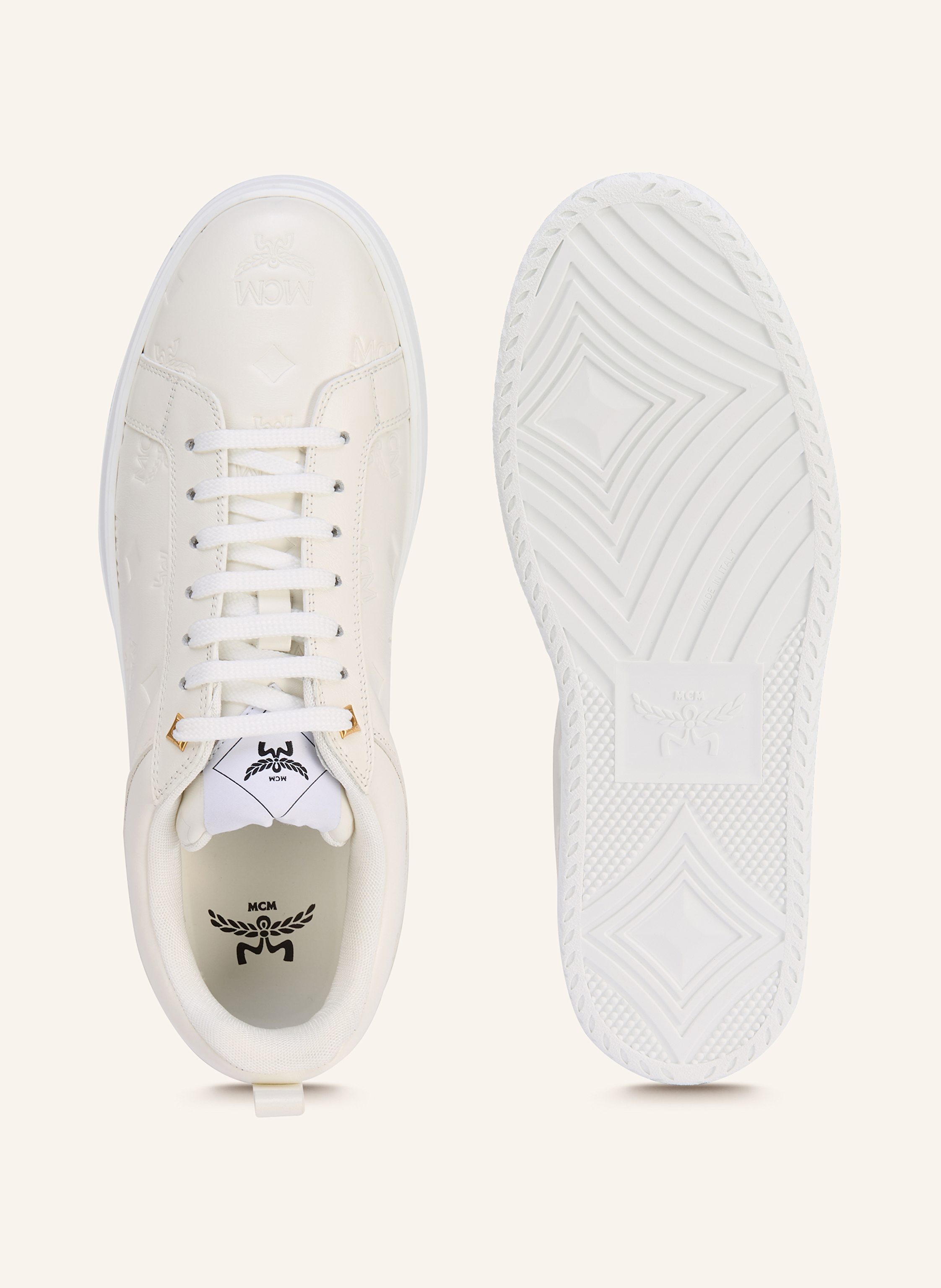 Thumbnail - Mcm Sneaker Neo Drby weiss