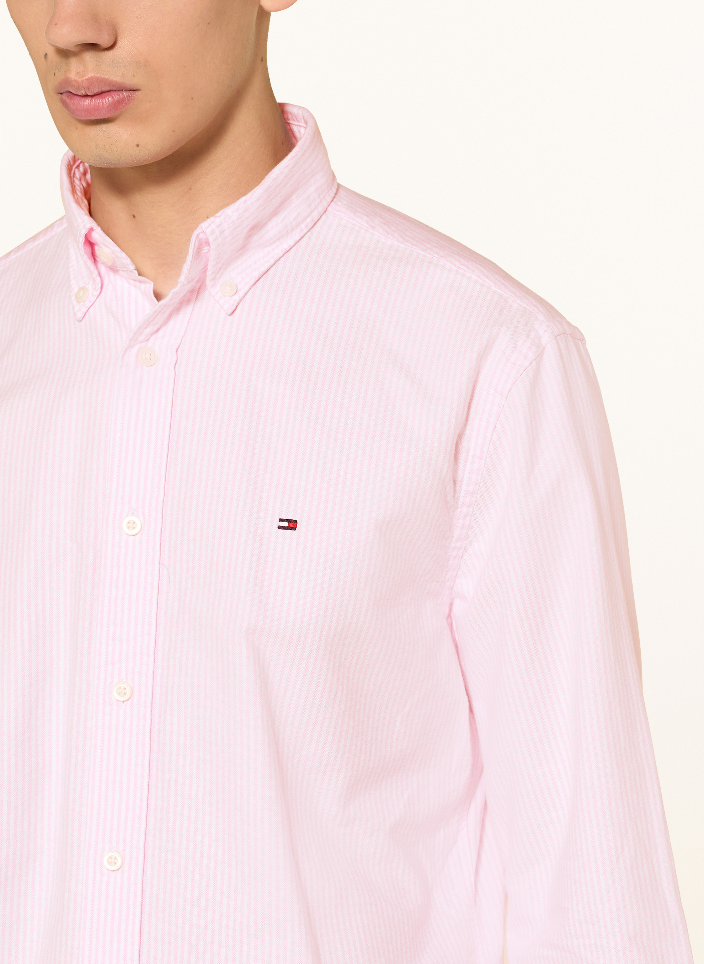 Thumbnail - Tommy Hilfiger Oxfordhemd Regular Fit rosa