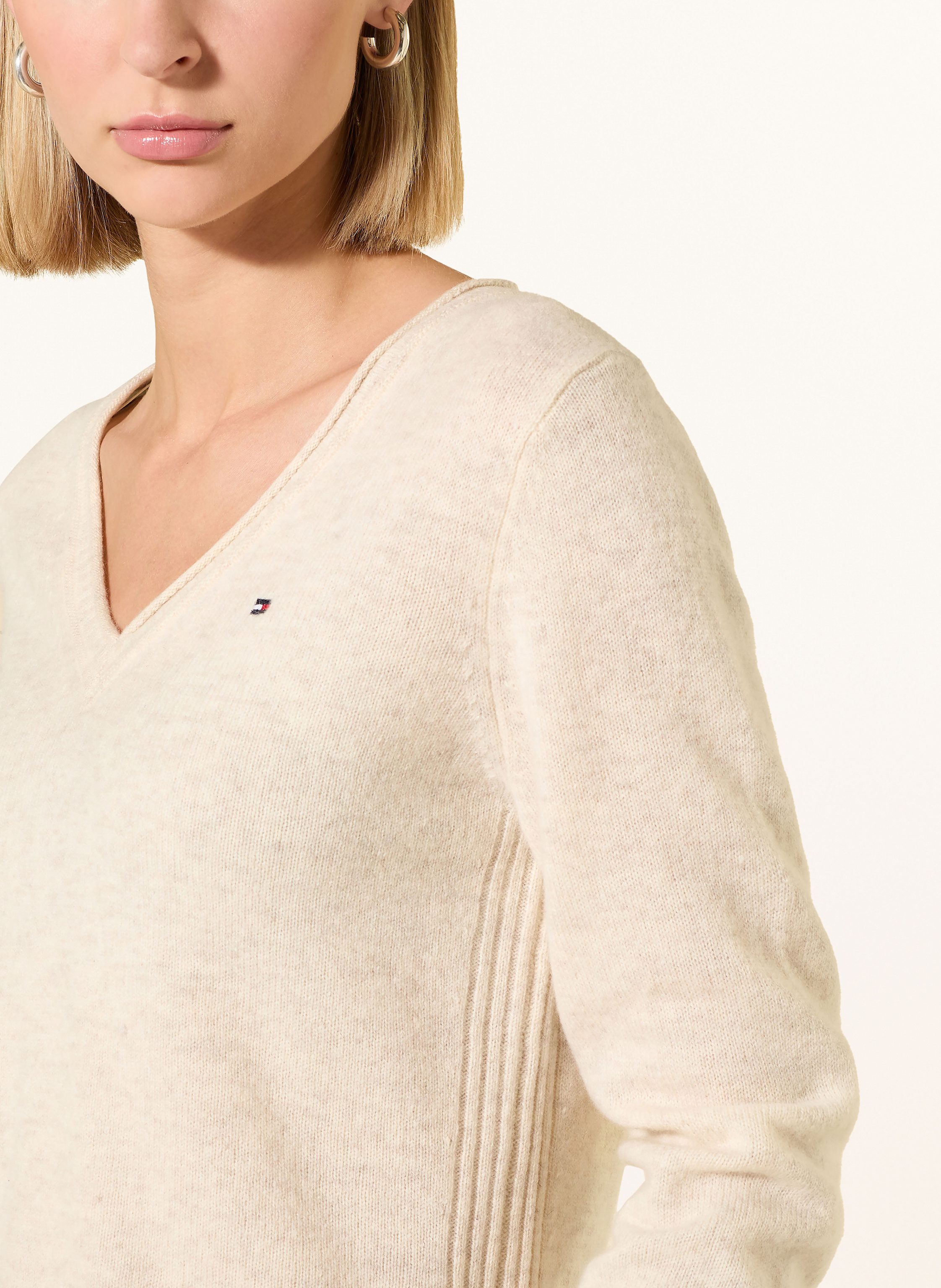 Thumbnail - Tommy Hilfiger Pullover weiss