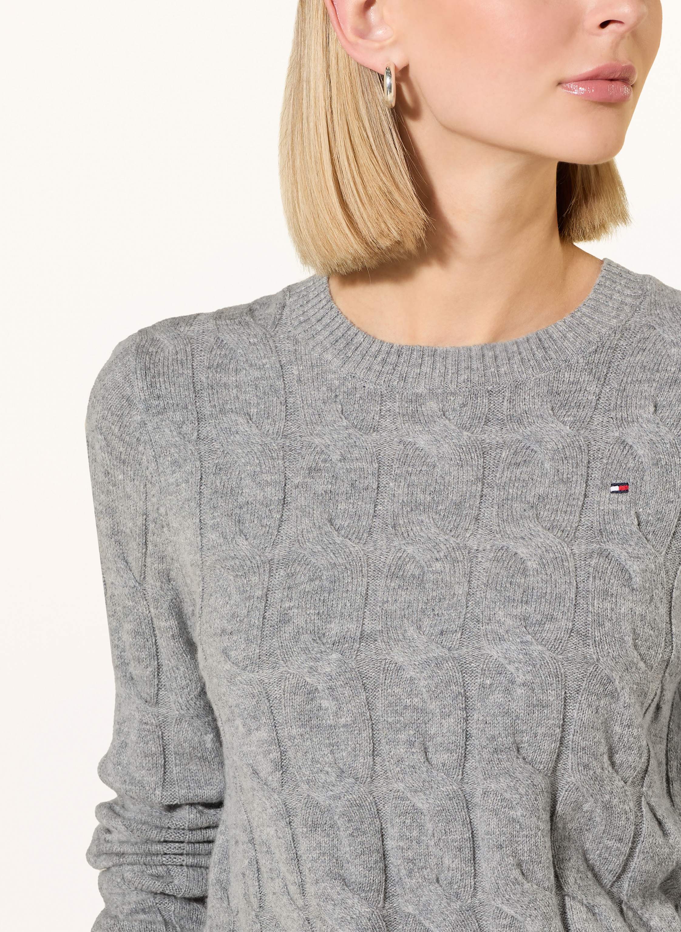 Thumbnail - Tommy Hilfiger Pullover grau