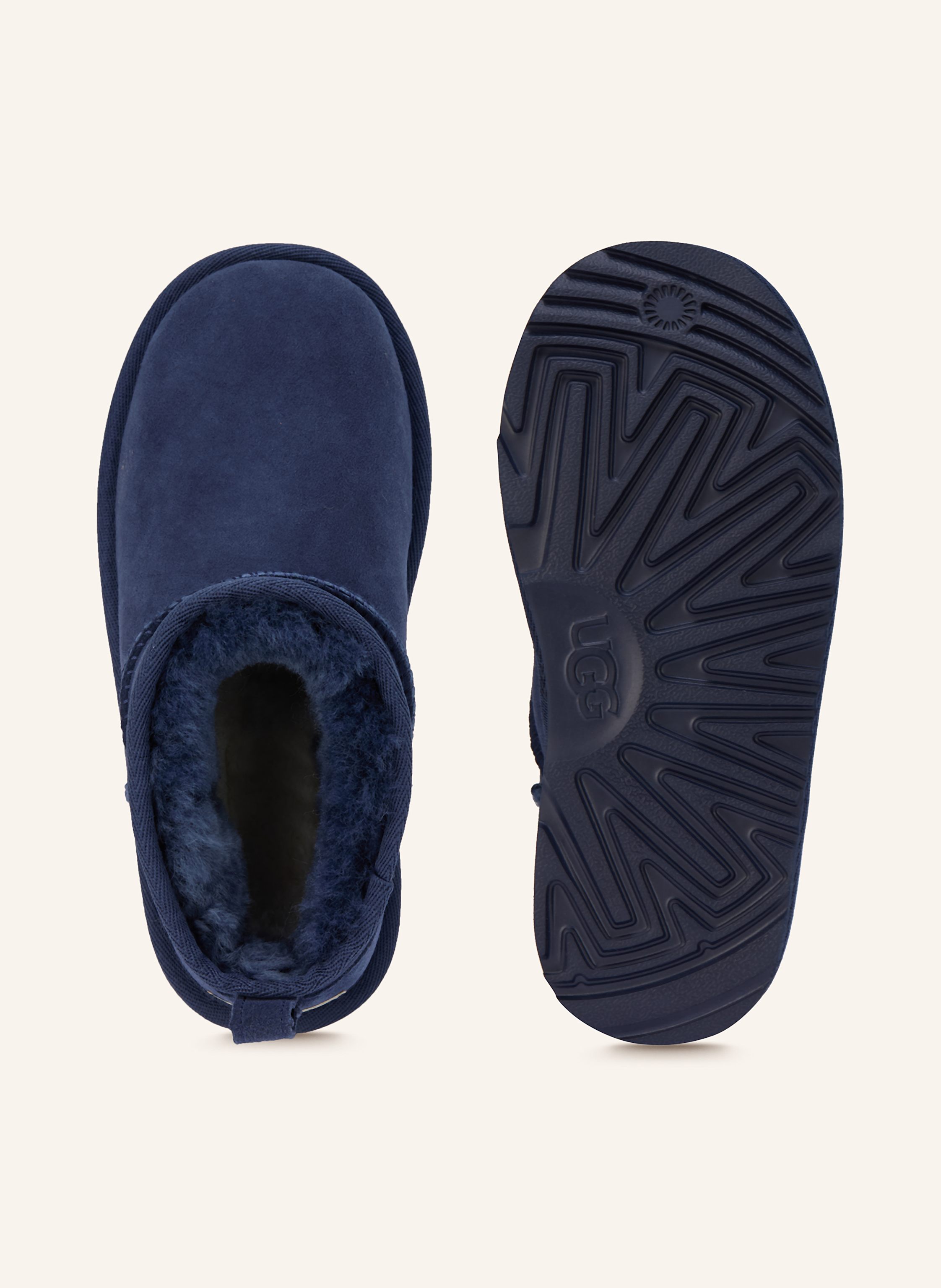 Thumbnail - Ugg Boots Classic Ultra Mini blau