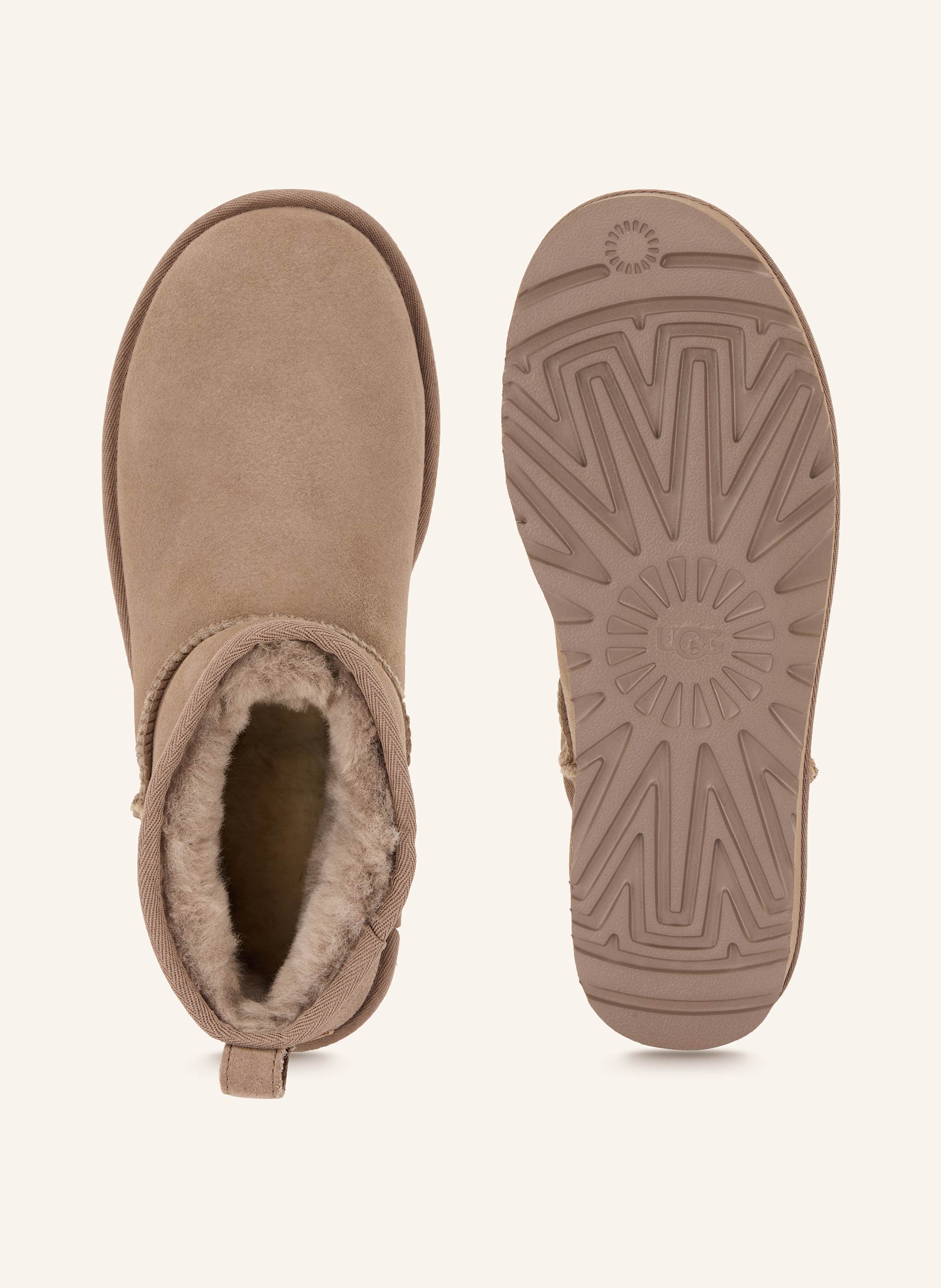 Thumbnail - Ugg Boots Classic Ultra Mini braun