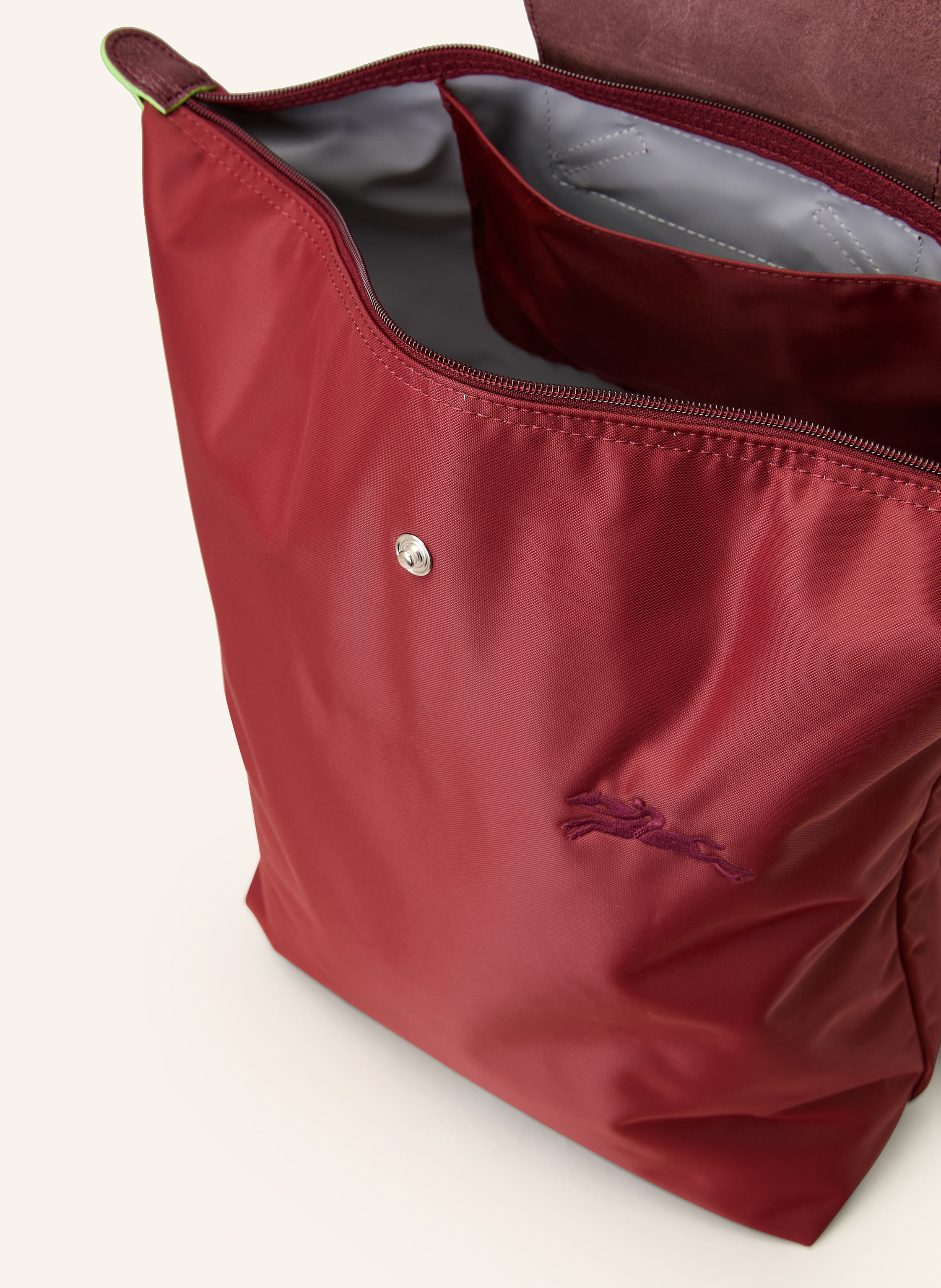 Thumbnail - Longchamp Rucksack Le Pliage Green rot