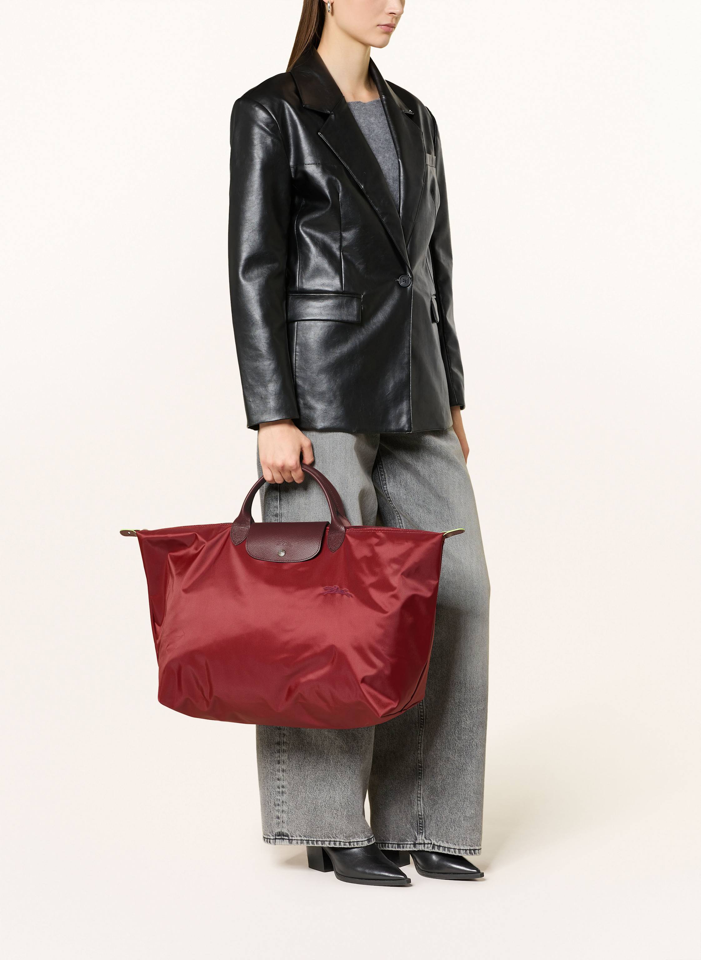 Thumbnail - Longchamp Reisetasche Le Pliage Large rot