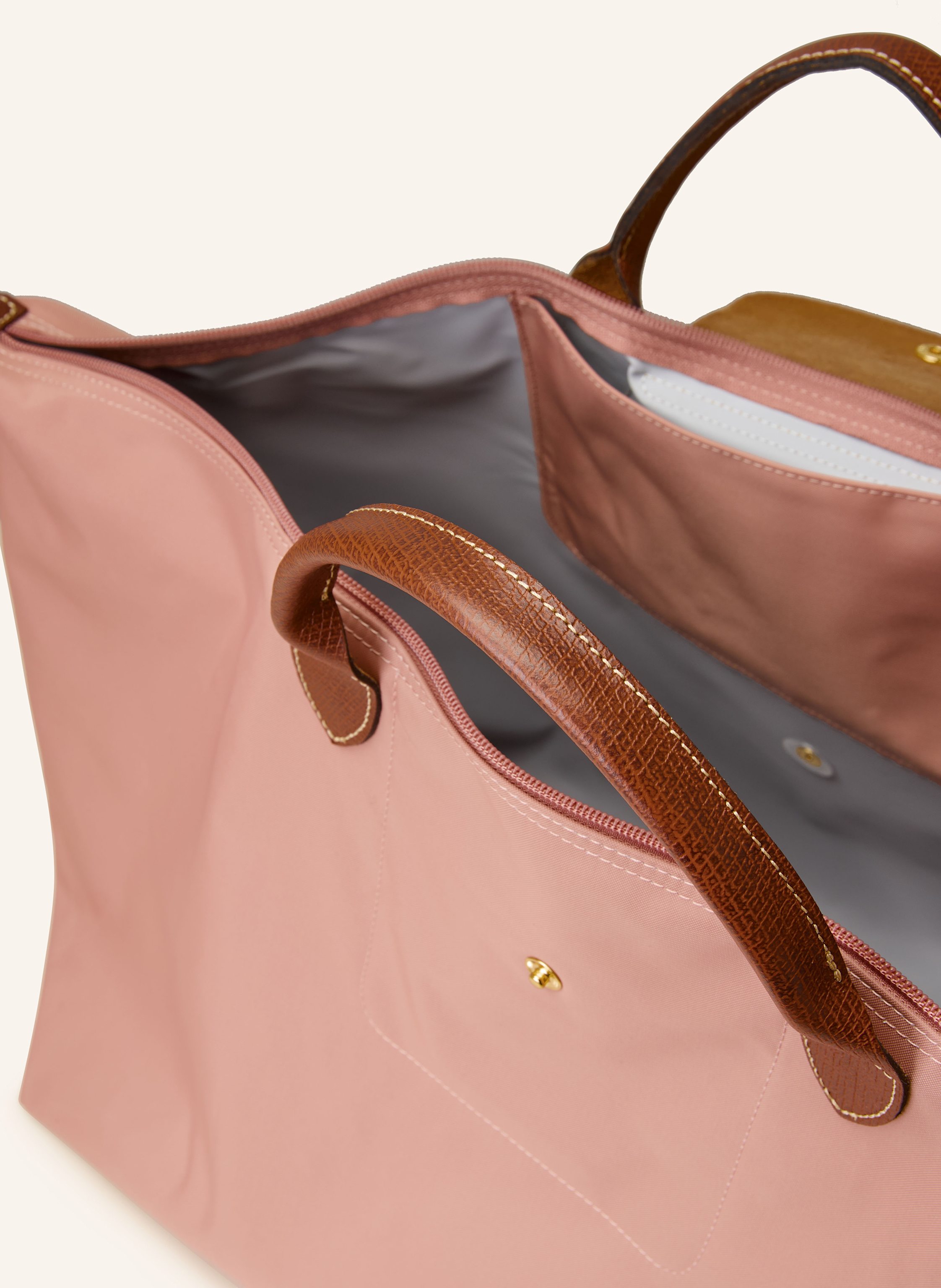 Thumbnail - Longchamp Shopper Le Pliage Large rosa