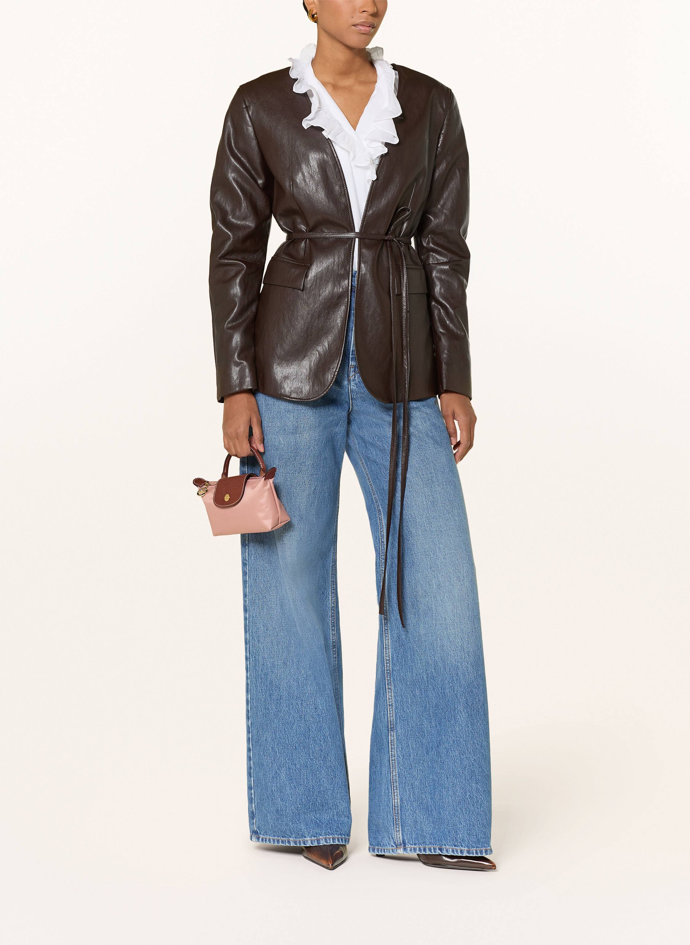 Thumbnail - Longchamp Pouch Le Pliage Original rosa