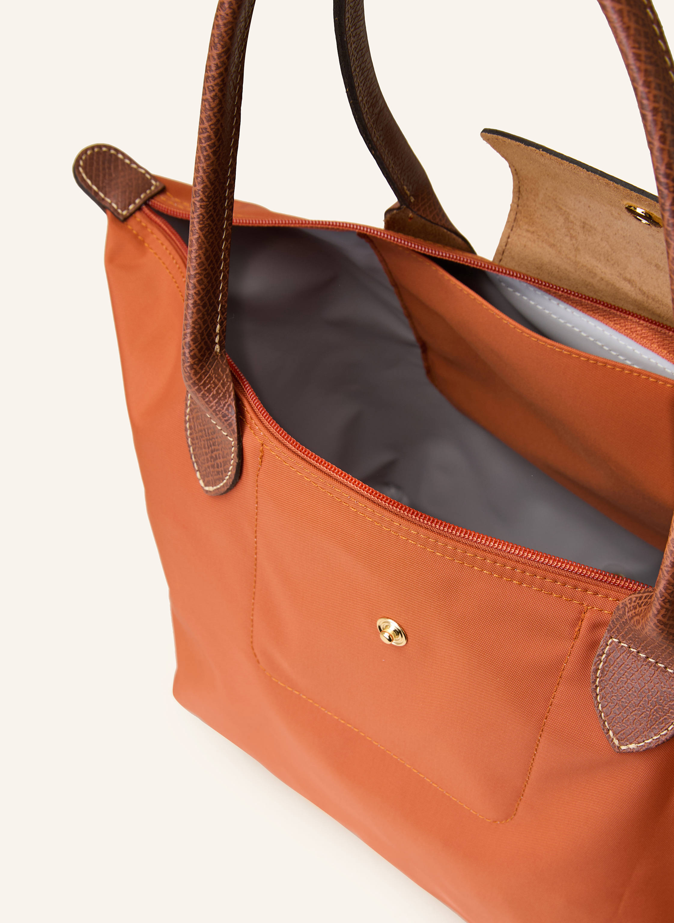Thumbnail - Longchamp Shopper Le Pliage M orange