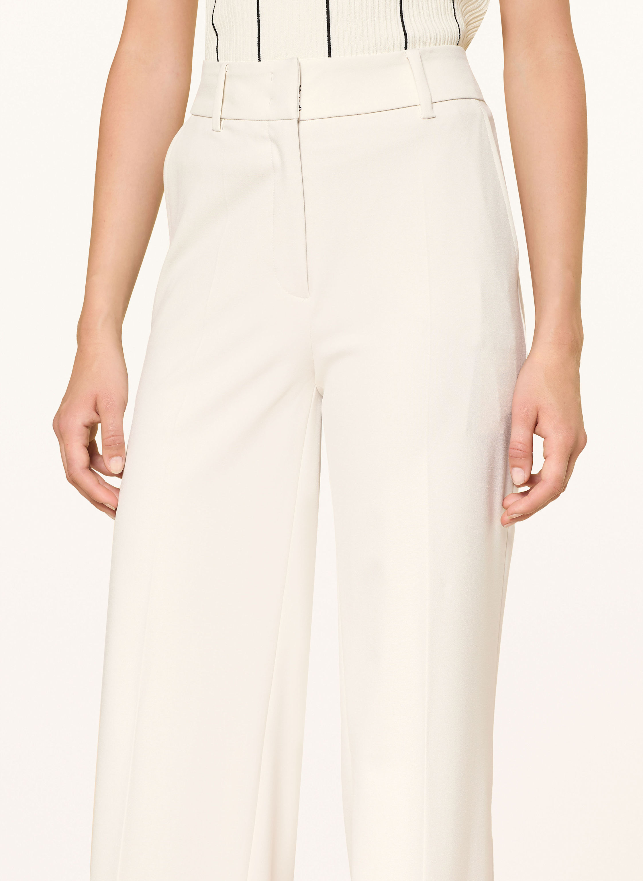 Thumbnail - Cambio Marlenehose Grace weiss