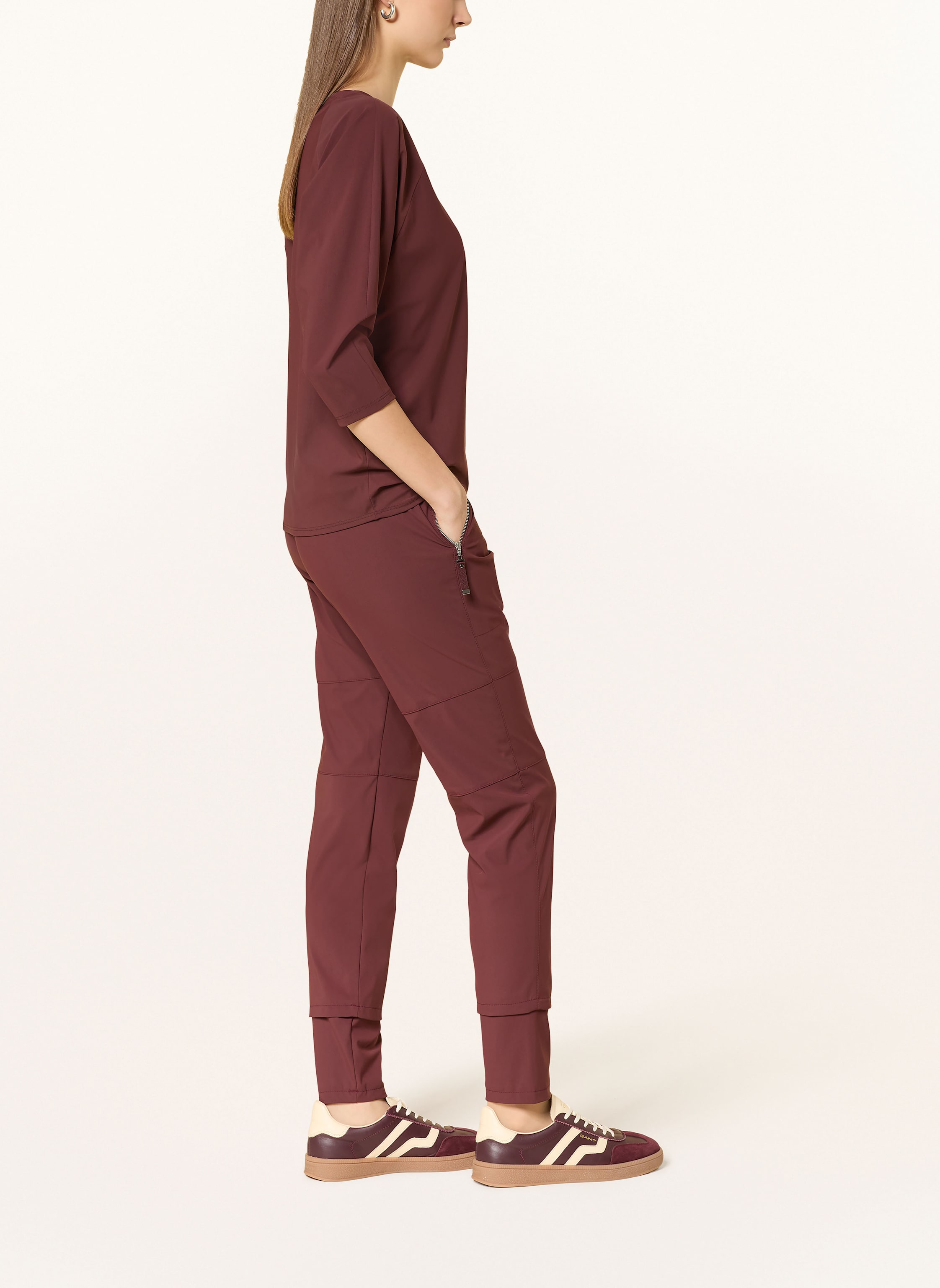 Thumbnail - Raffaello Rossi Hose Candy Im Jogging-Stil rot